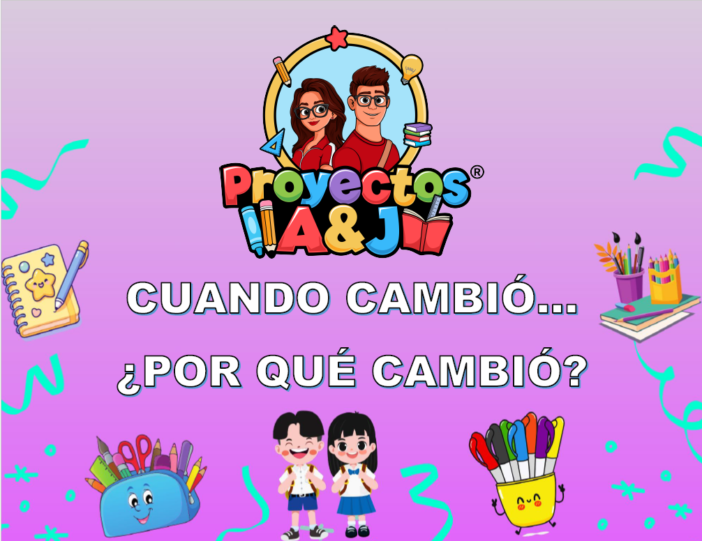 Proyecto: Cuando cambió... ¿Por qué cambió? 