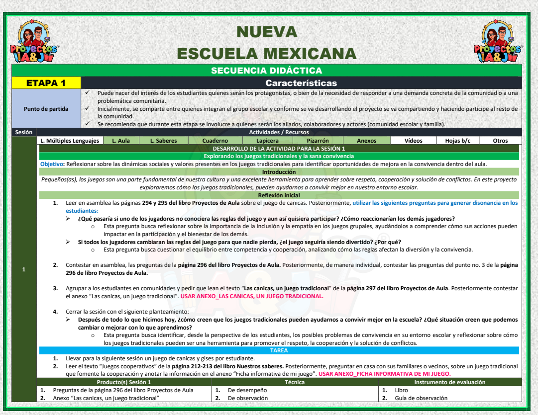 Proyecto: El juego es un espacio para todos