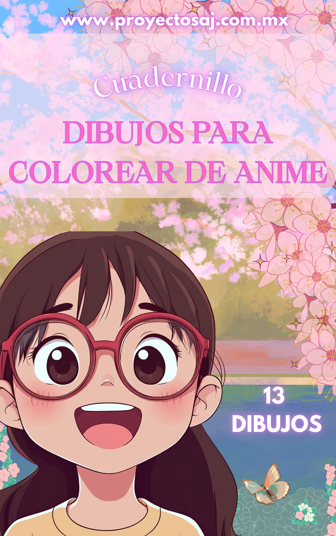 Cuadernillo para colorear_ANIME