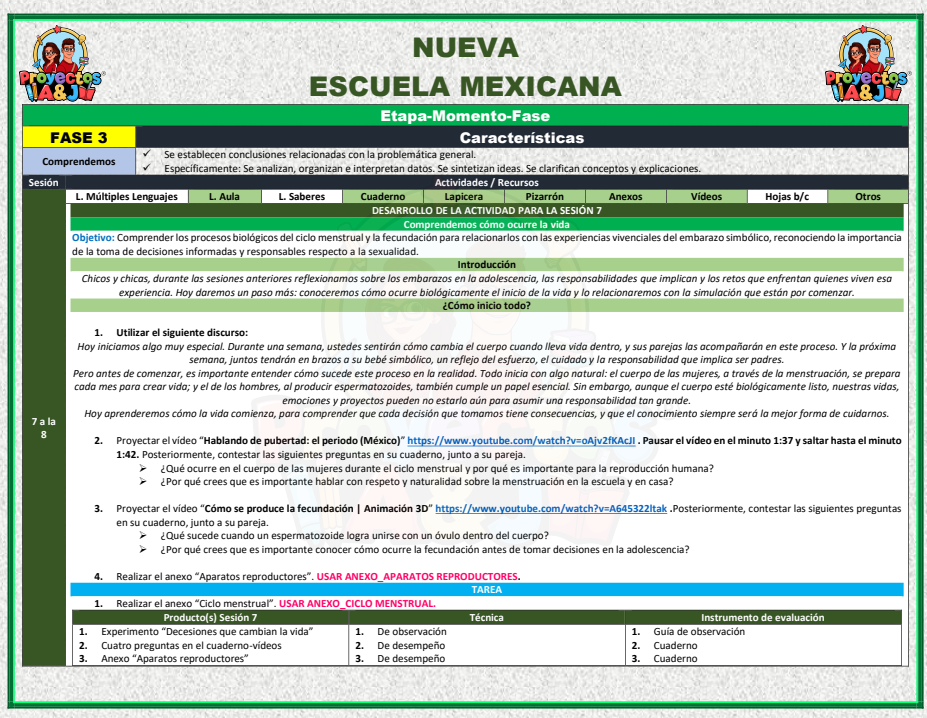 Proyecto: Salud sexual y reproductiva 