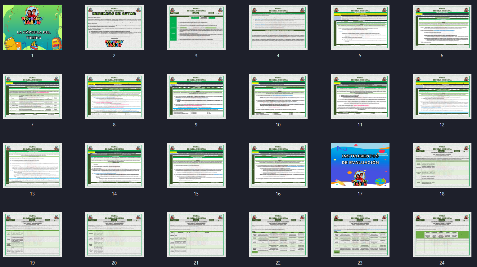 Proyecto: La cápsula del tiempo