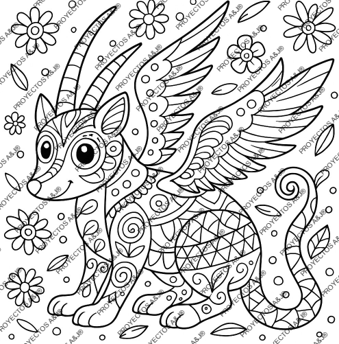 Cuadernillo para colorear_Alebrijes 