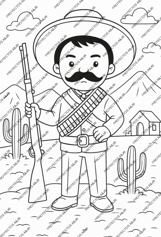 Cuadernillo para colorear_Revolución Mexicana