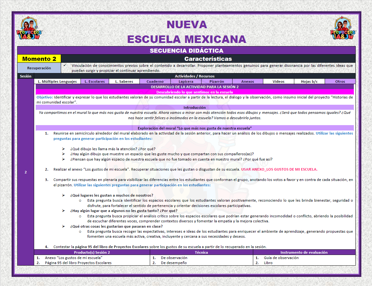 Proyecto: Historias de mi comunidad escolar