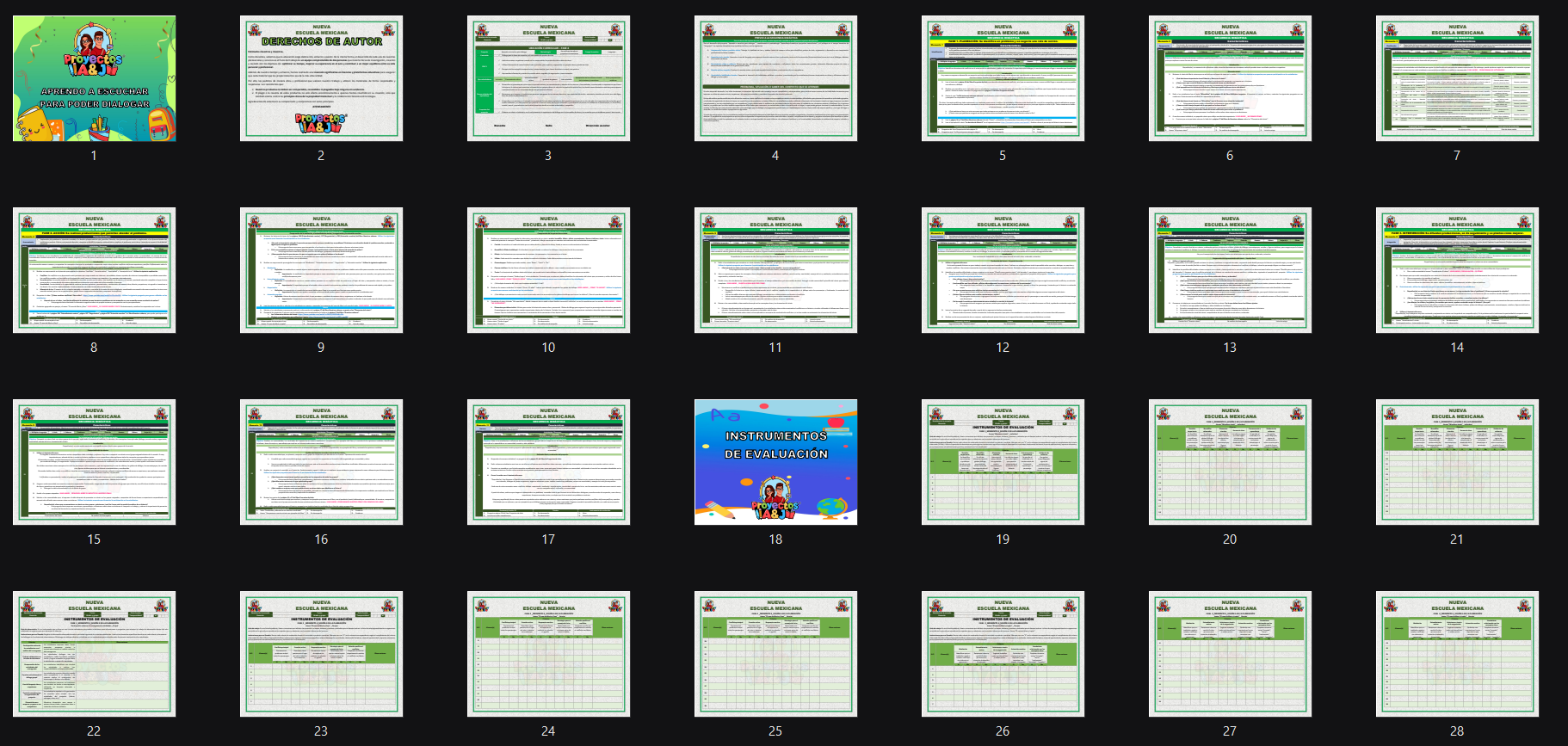 Proyecto: Aprendo a escuchar para poder dialogar