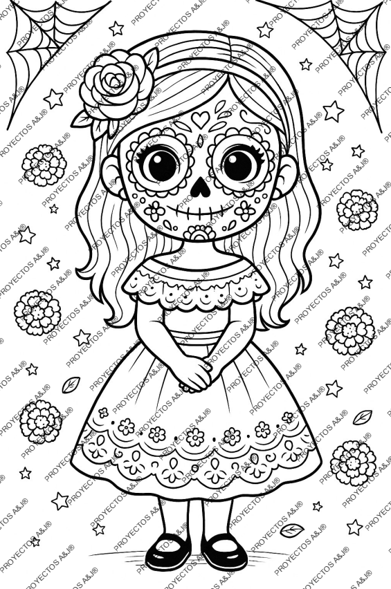 Cuadernillo para colorear_Día de muertos