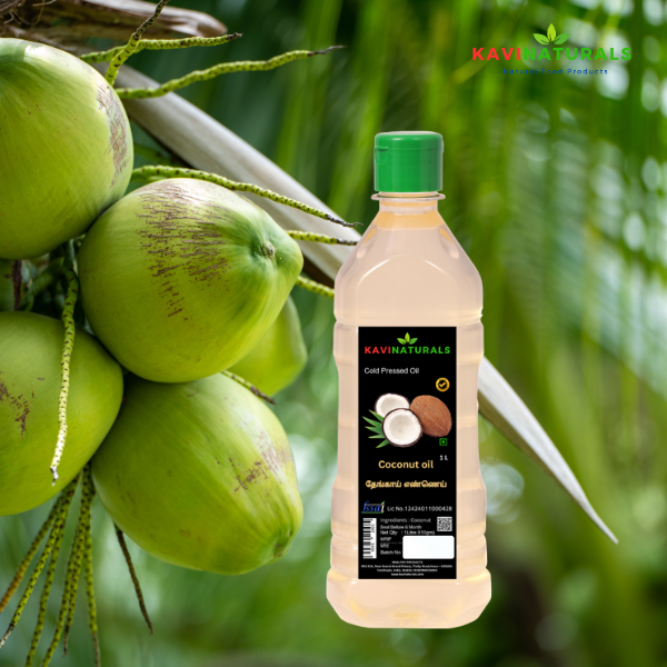 Kavinaturals Cold Pressed Coconut Oil 500ml