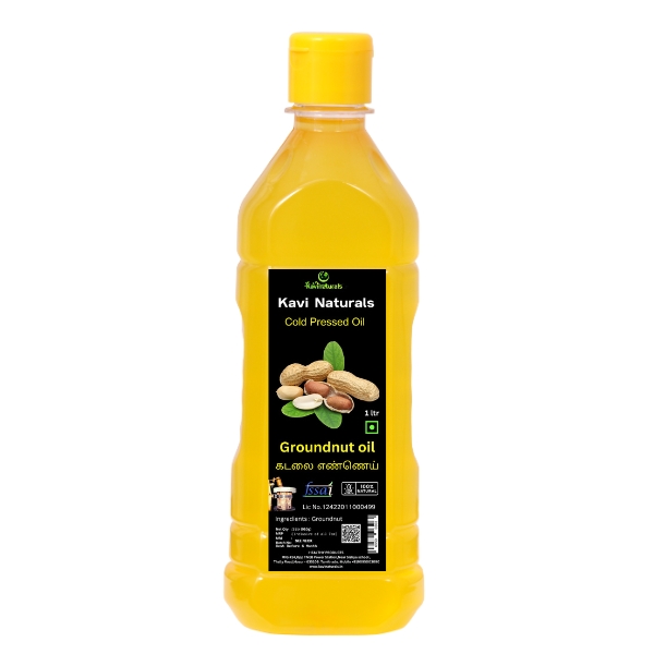 Kavi Naturals Cold Pressed Groundnut Oil