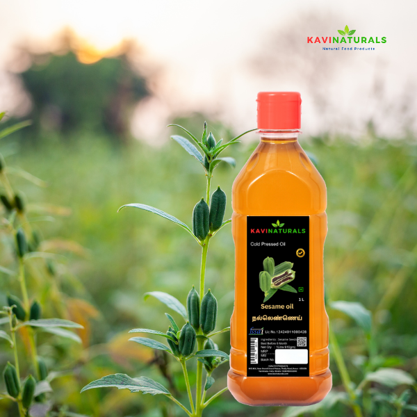 Kavinaturals Cold Pressed Sesame Oil 500ml