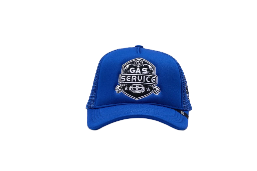 Blue Gas Service Trucker Cap