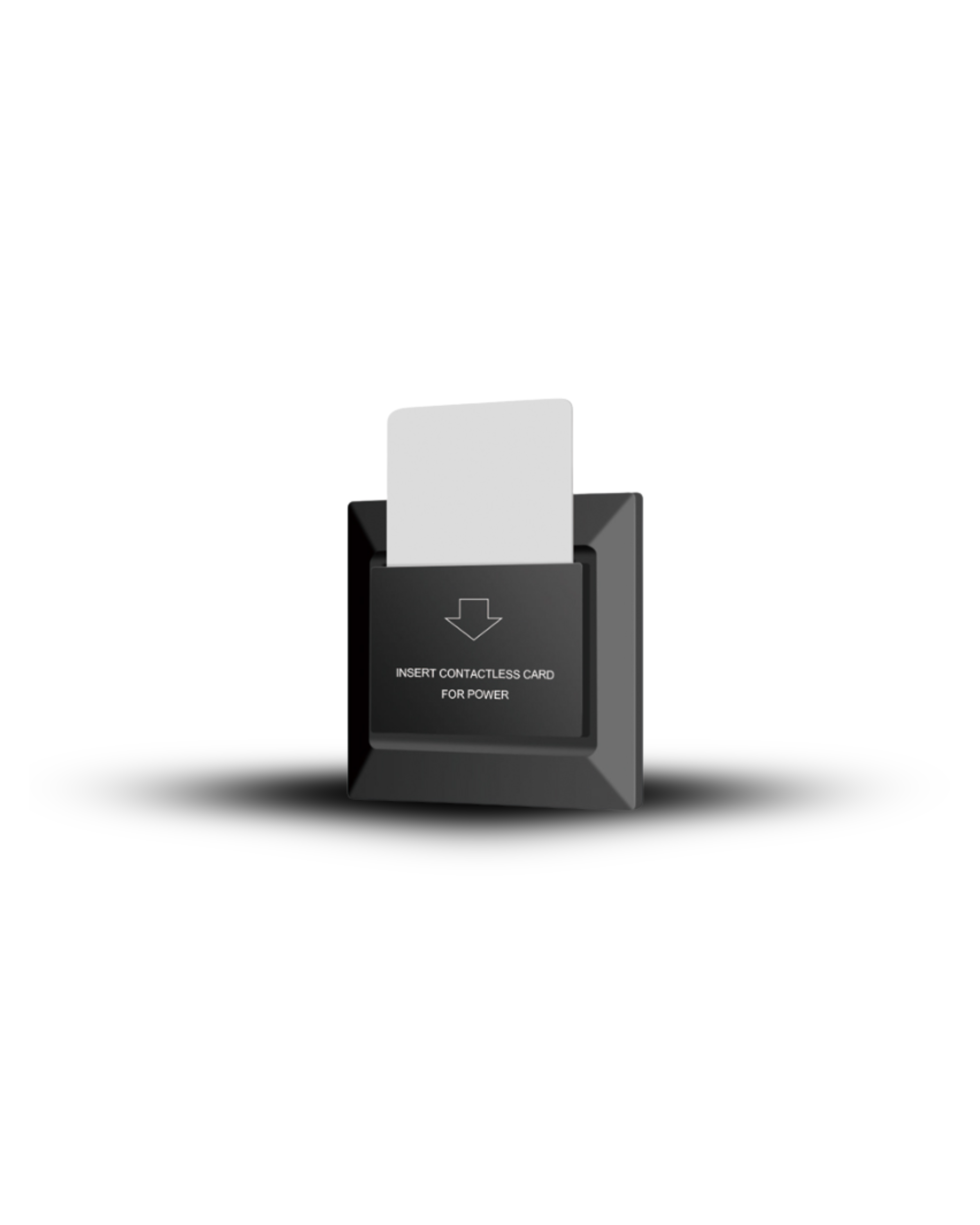 INTERRUPTOR AHORRADOR DE ENERGÍA MIFARE NEGRO SHT04141