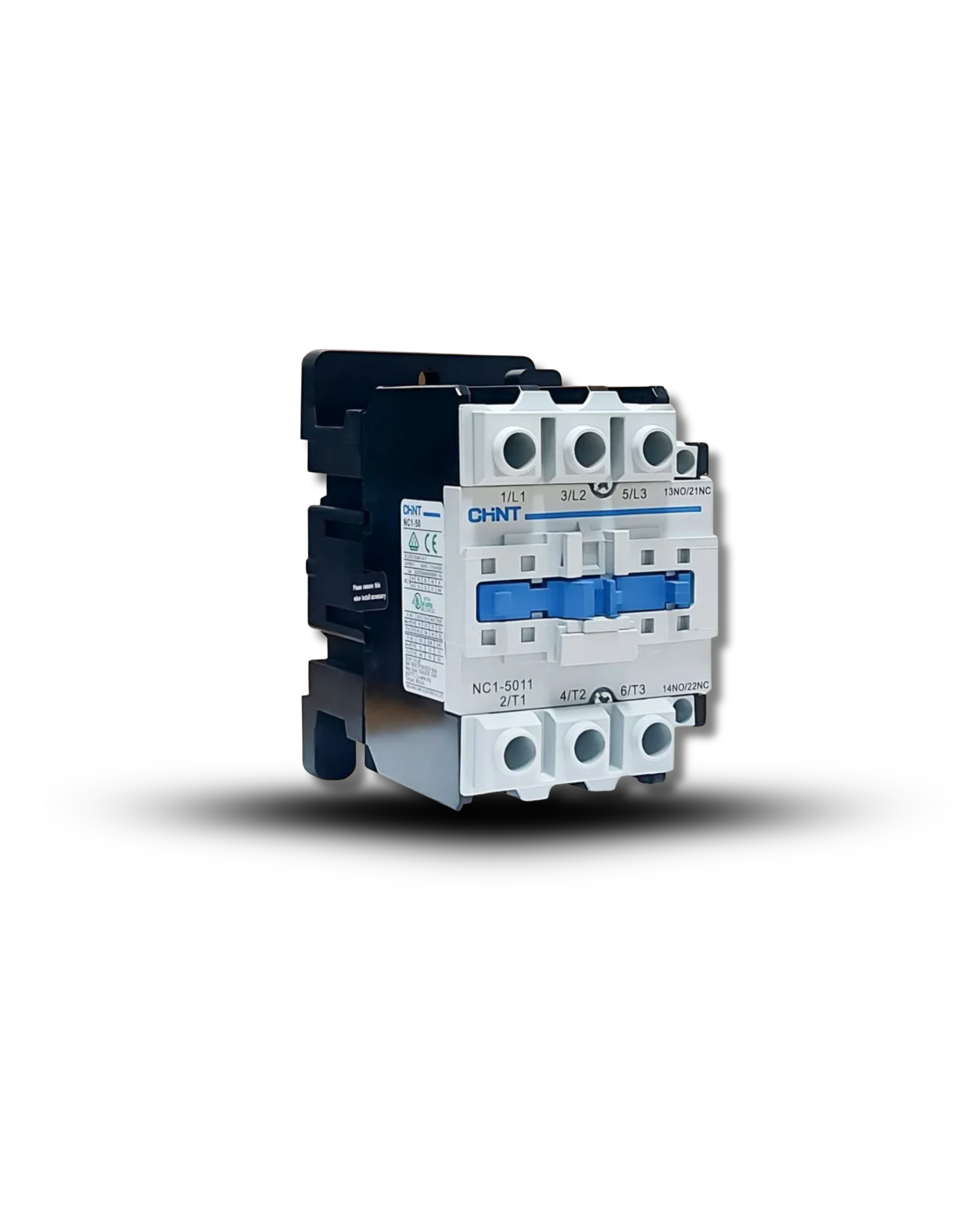 CONTACTOR 50A AC3 1NA+1NC CHINT SHT04145