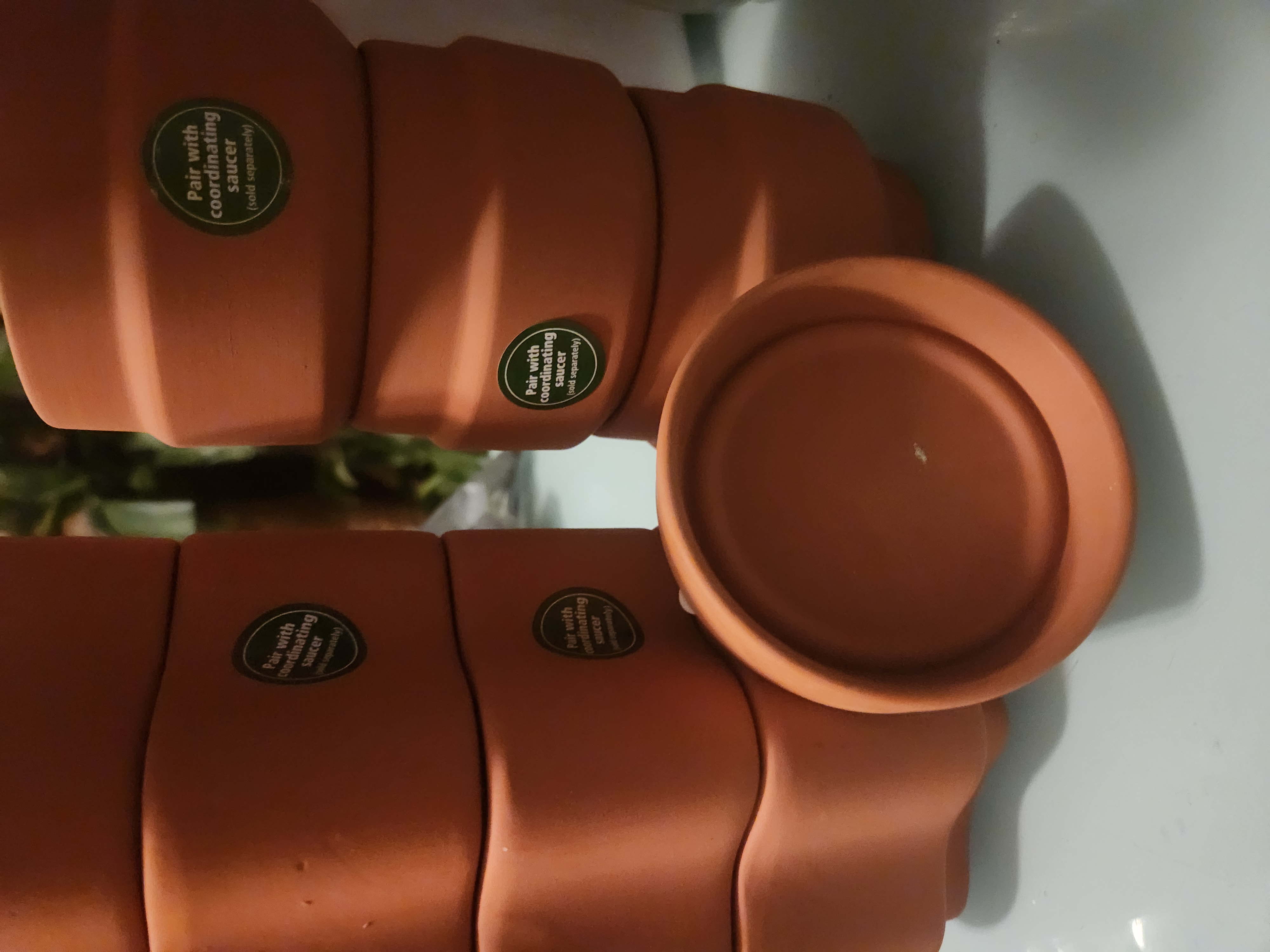 Terracotta Plant Pots- Saucers