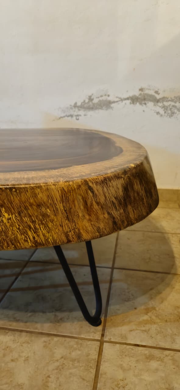 Mesa de Parota 1m Diametro
