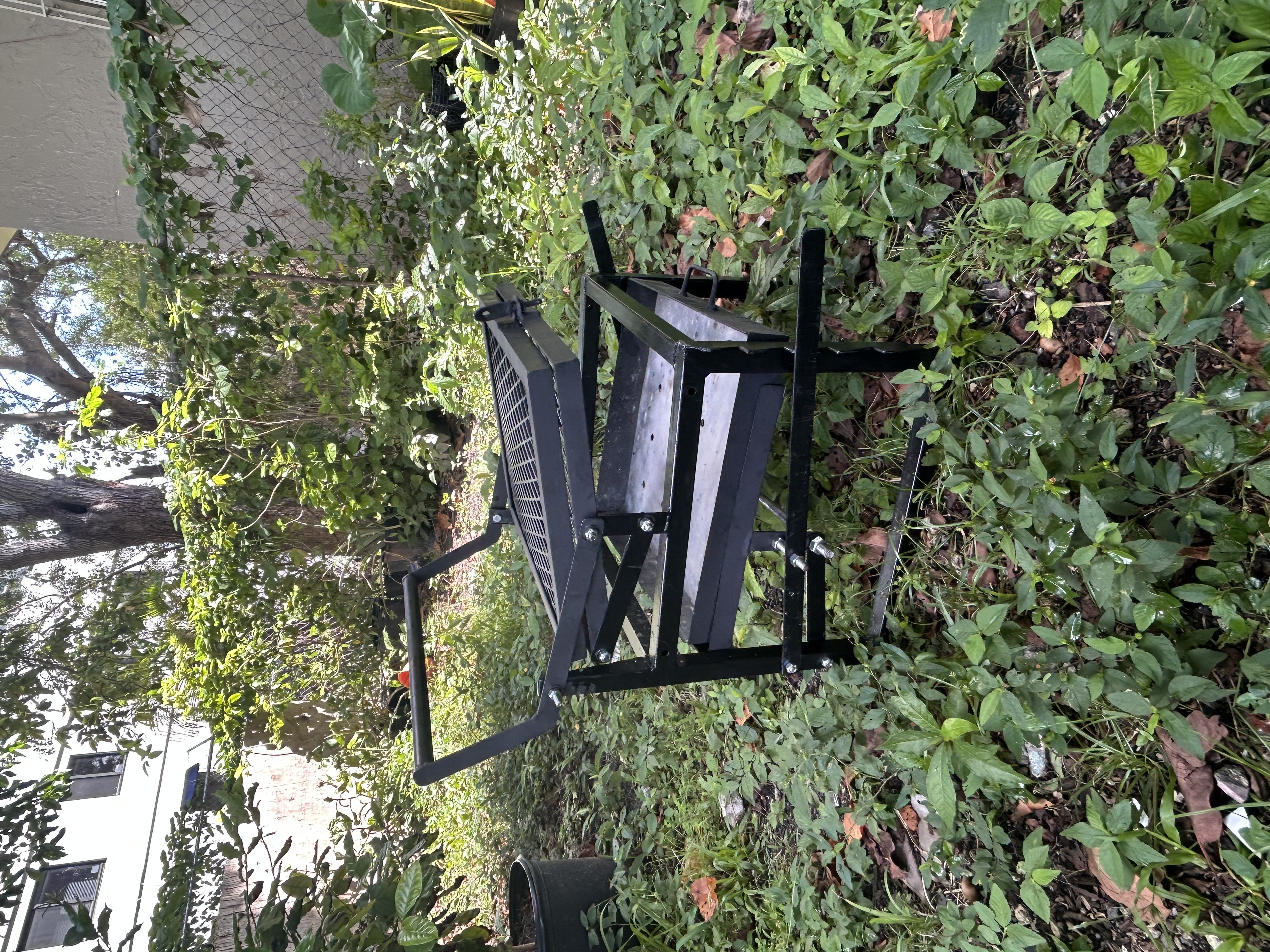 Tabletop Rotating Charcoal BBQ Grill