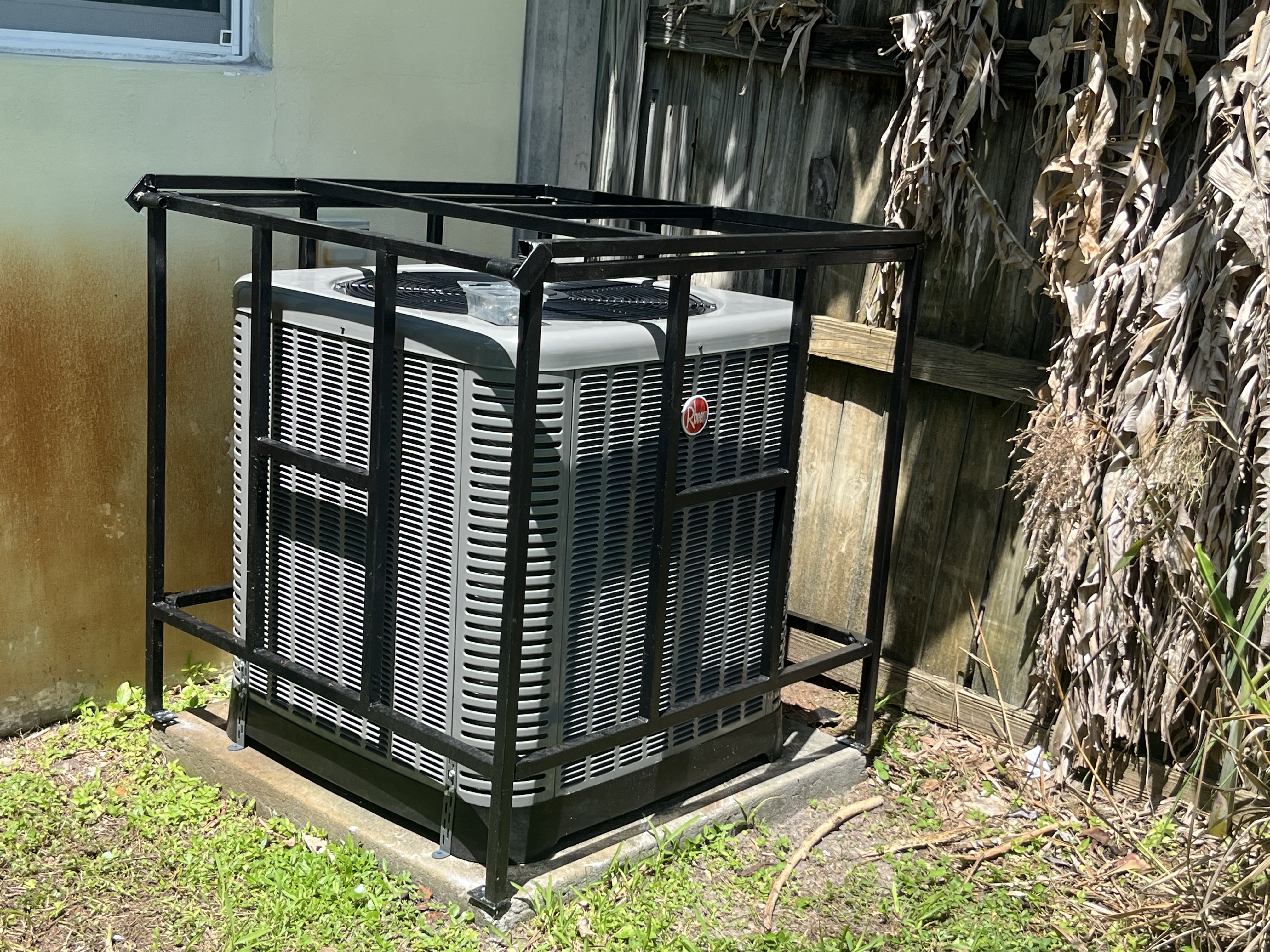 AC Condenser Security Cage