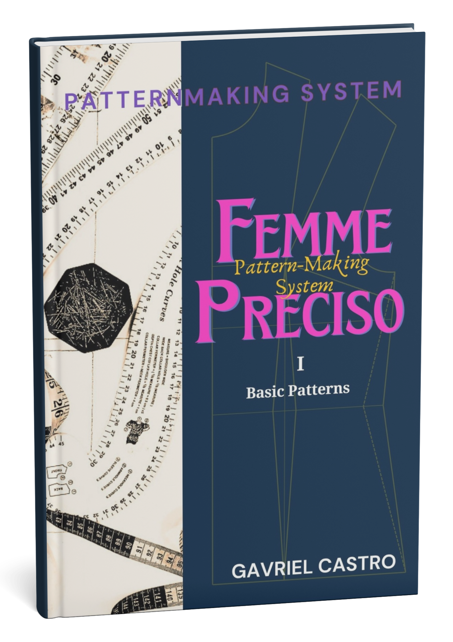Patternmaking System "Femme Preciso 1 ". Basic Patterns: Femme Patternmaking System Preciso   ( English  Edition)