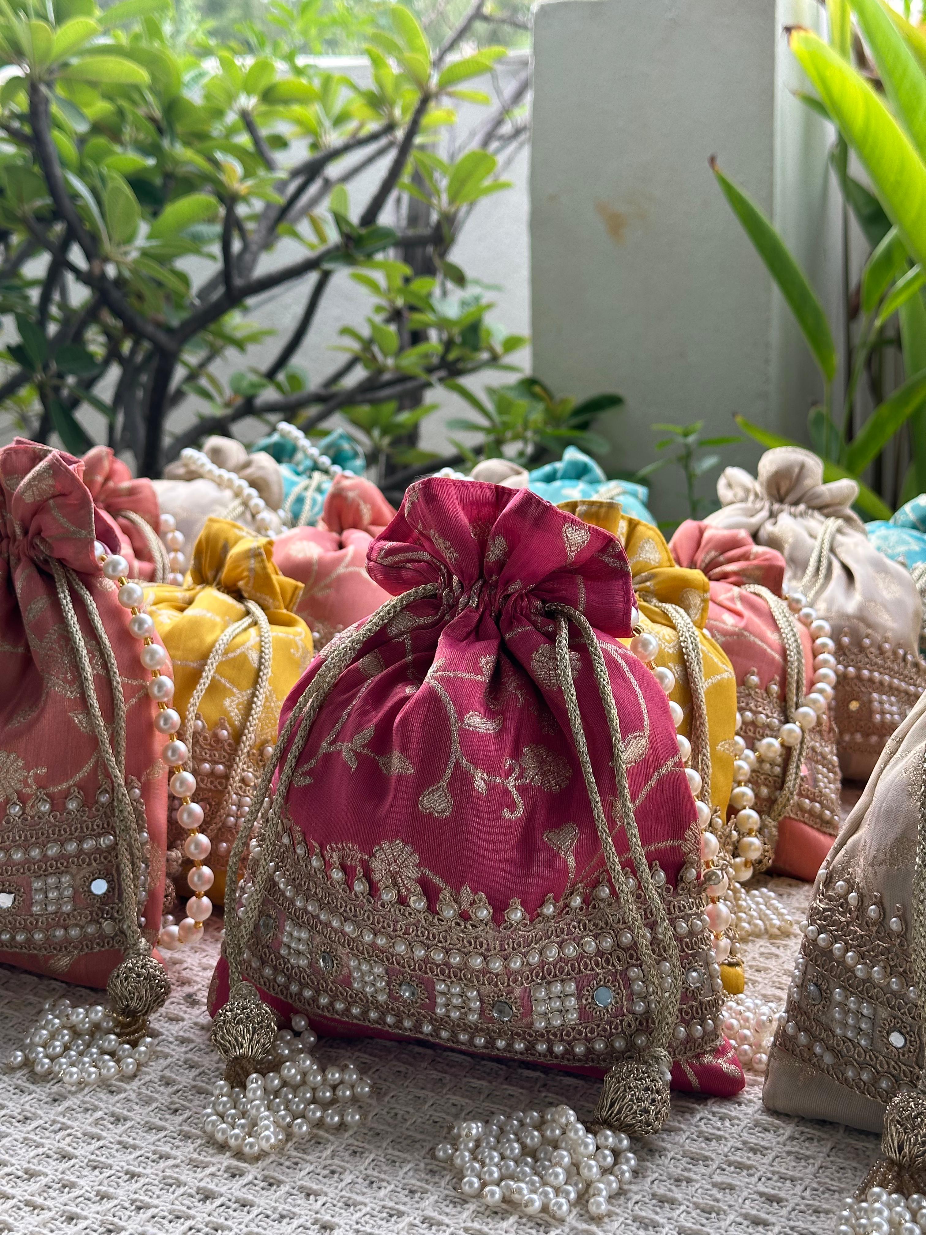 Embroidered Potli Bags