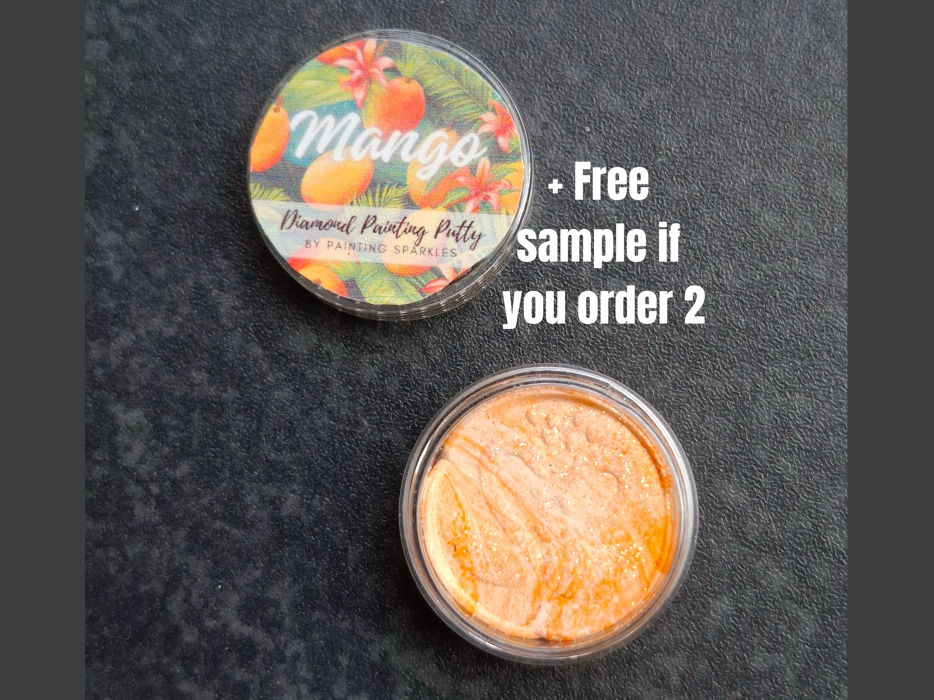 Scented Diamond Painting Putty -Mango 7 grams