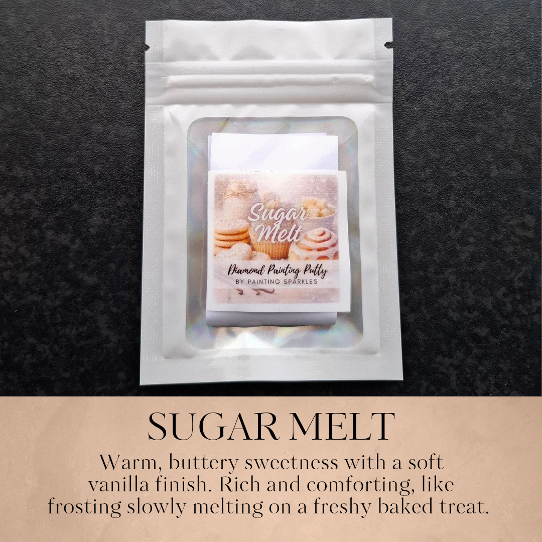 Scented Diamond Painting Putty - Sugar Melt - 8 grams