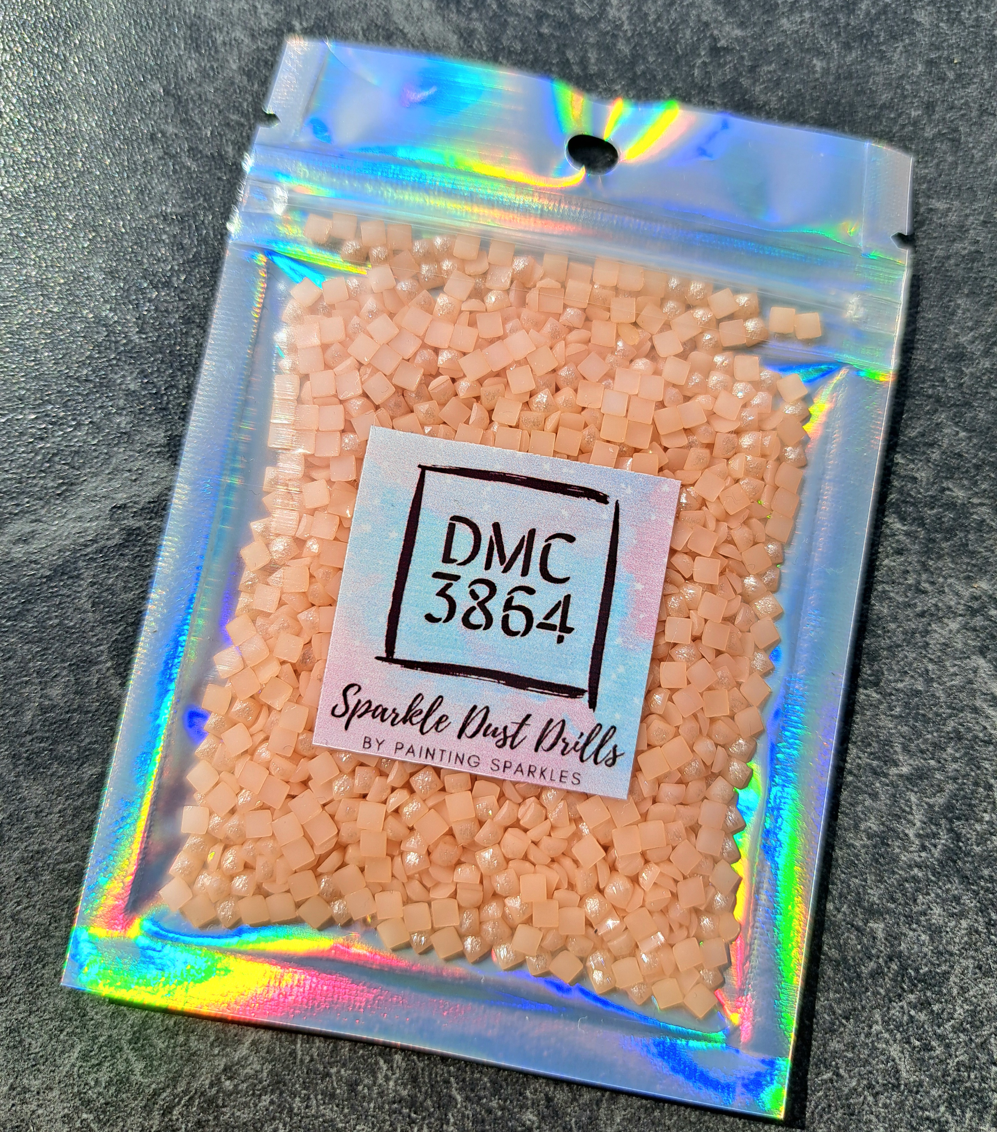 Fairydust Drills Square - DMC #3864 - 10 gram Bag