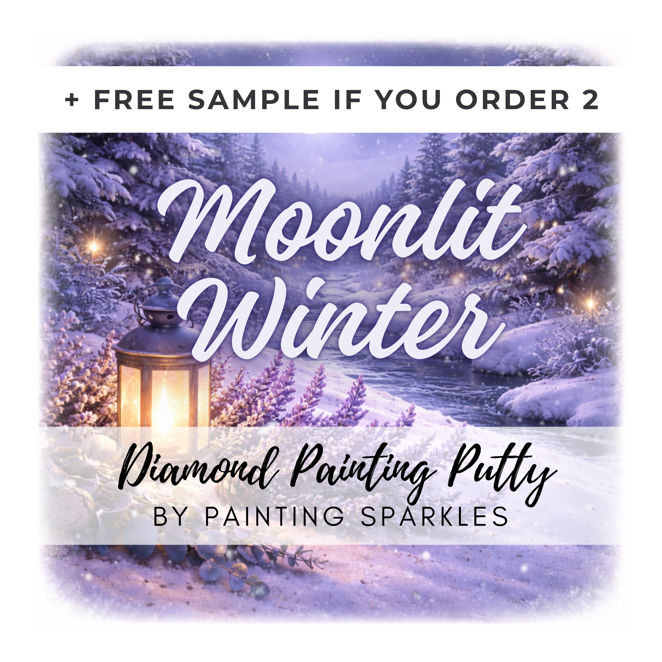 Scented Diamond Painting Putty - Moonlit Winter - 8 grams