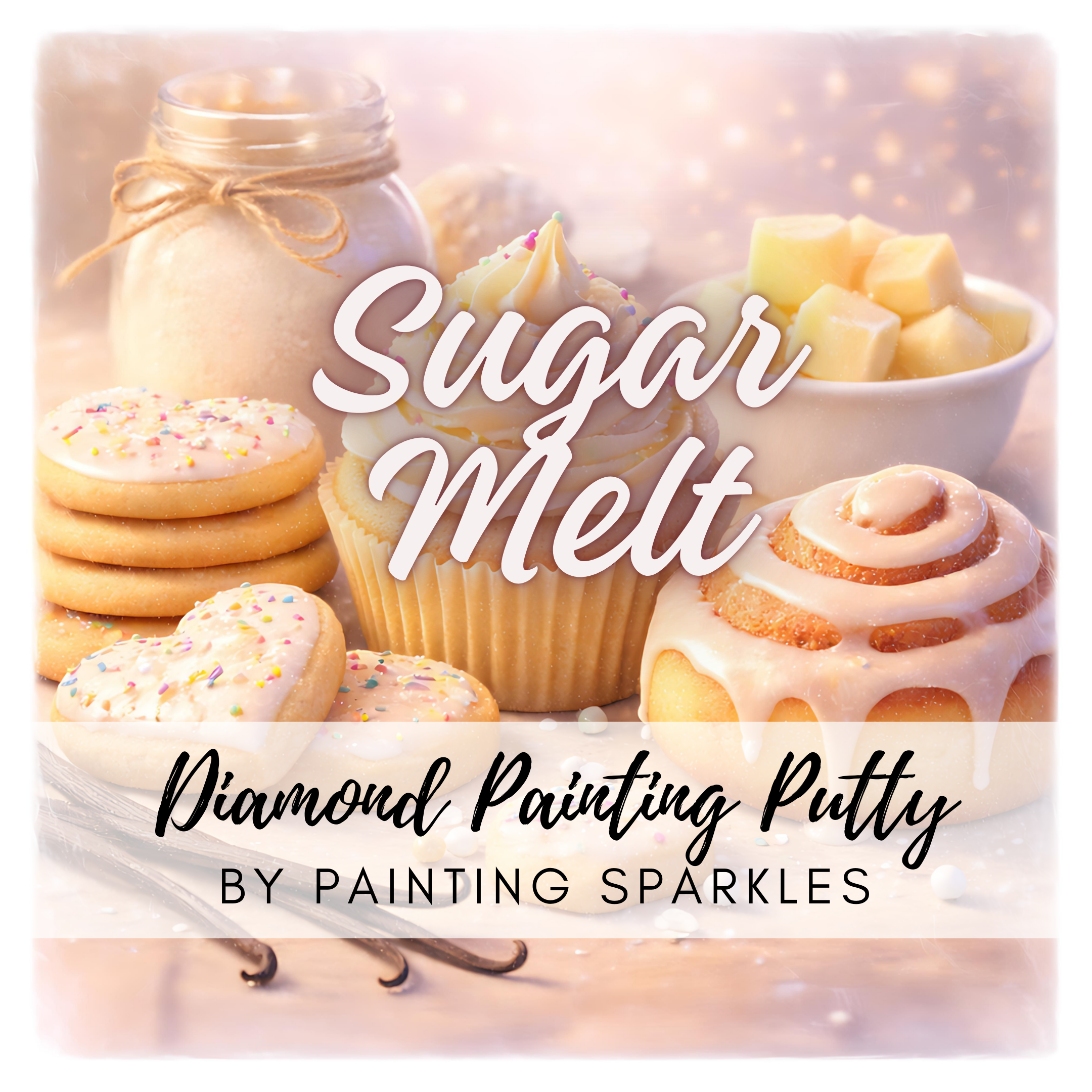 Scented Diamond Painting Putty - Sugar Melt - 8 grams