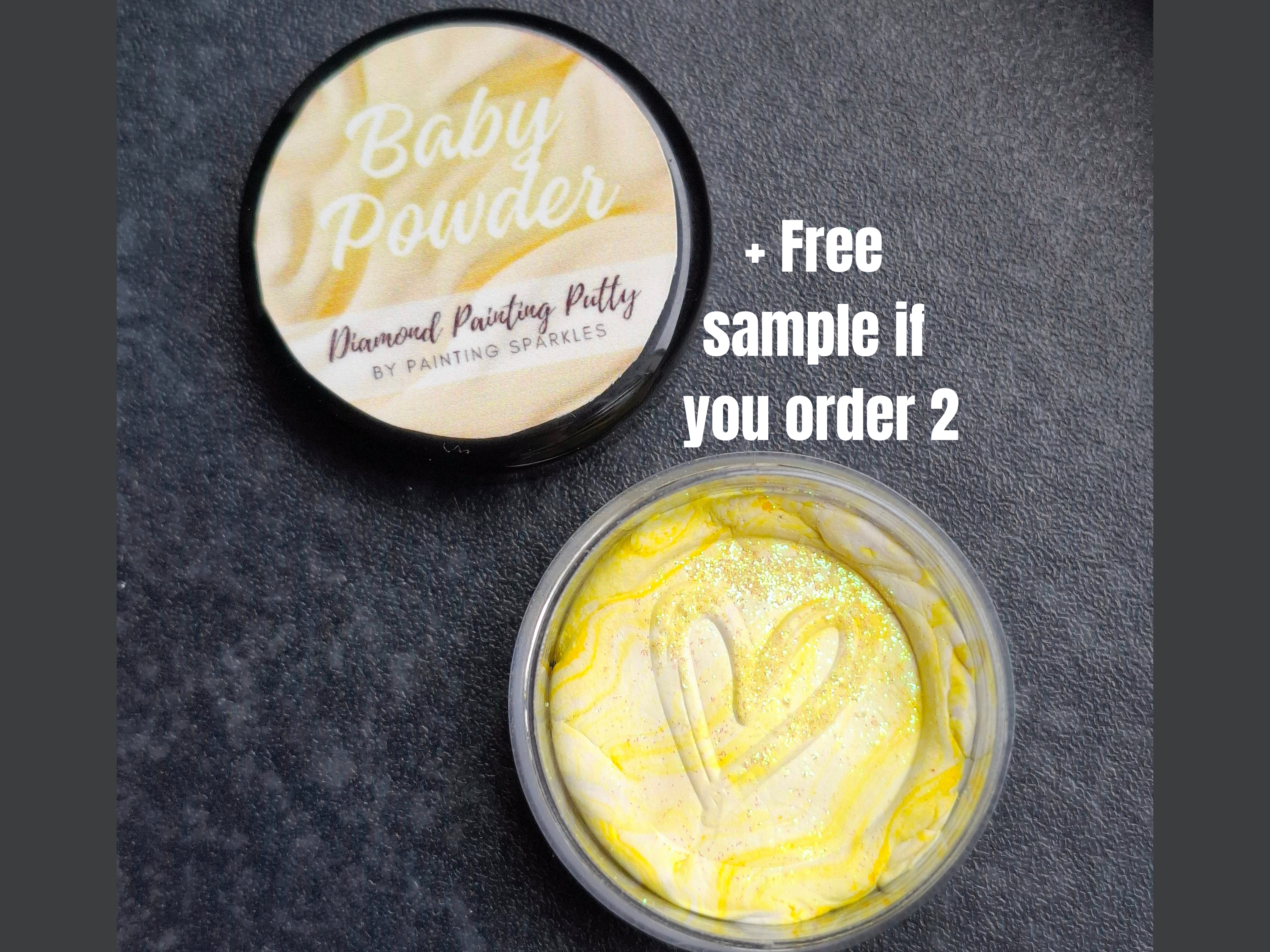 Scented Diamond Painting Putty - Baby Powder XL 