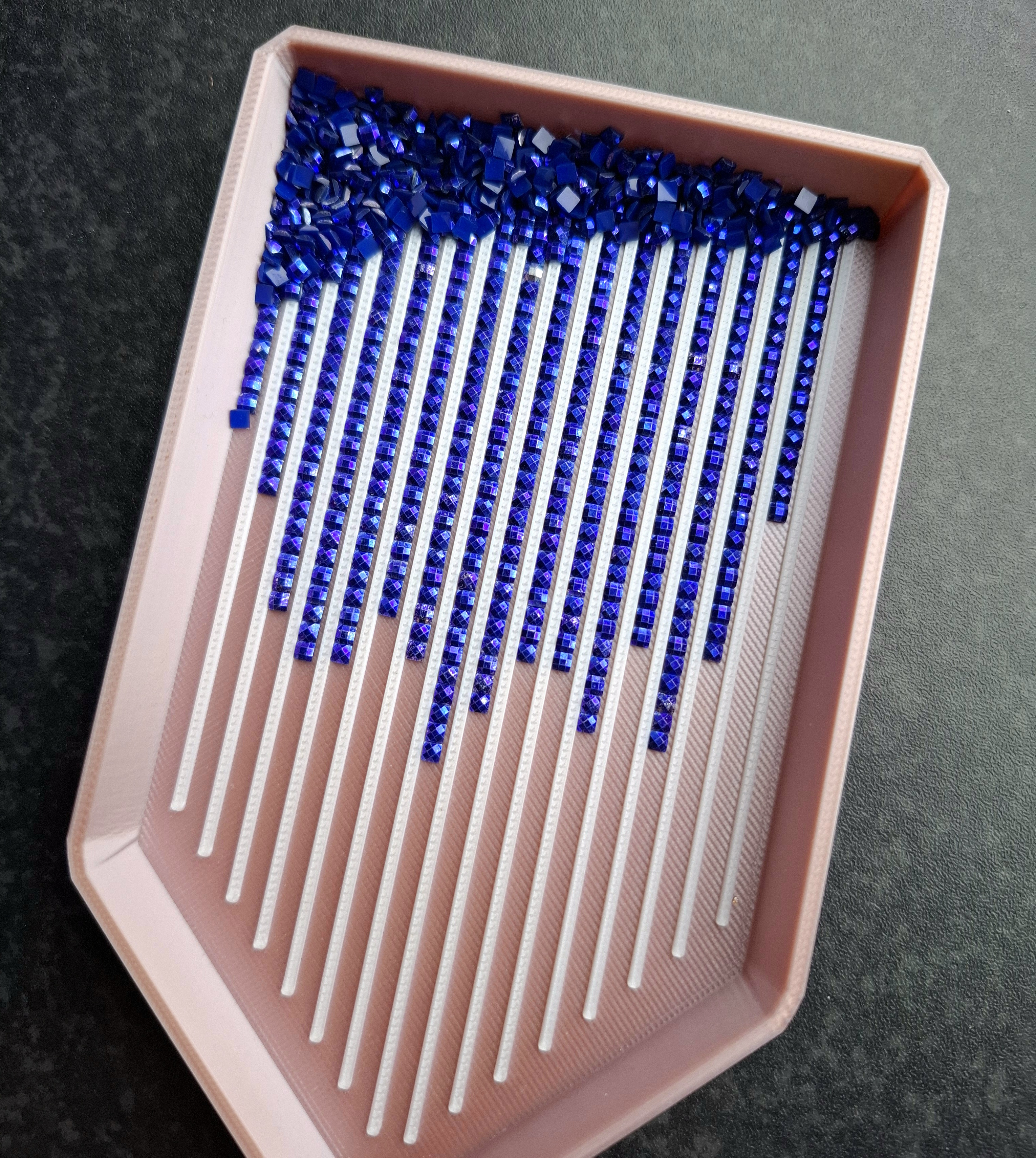 Metallic Drills Square - DMC #820 - 10 gram Bag