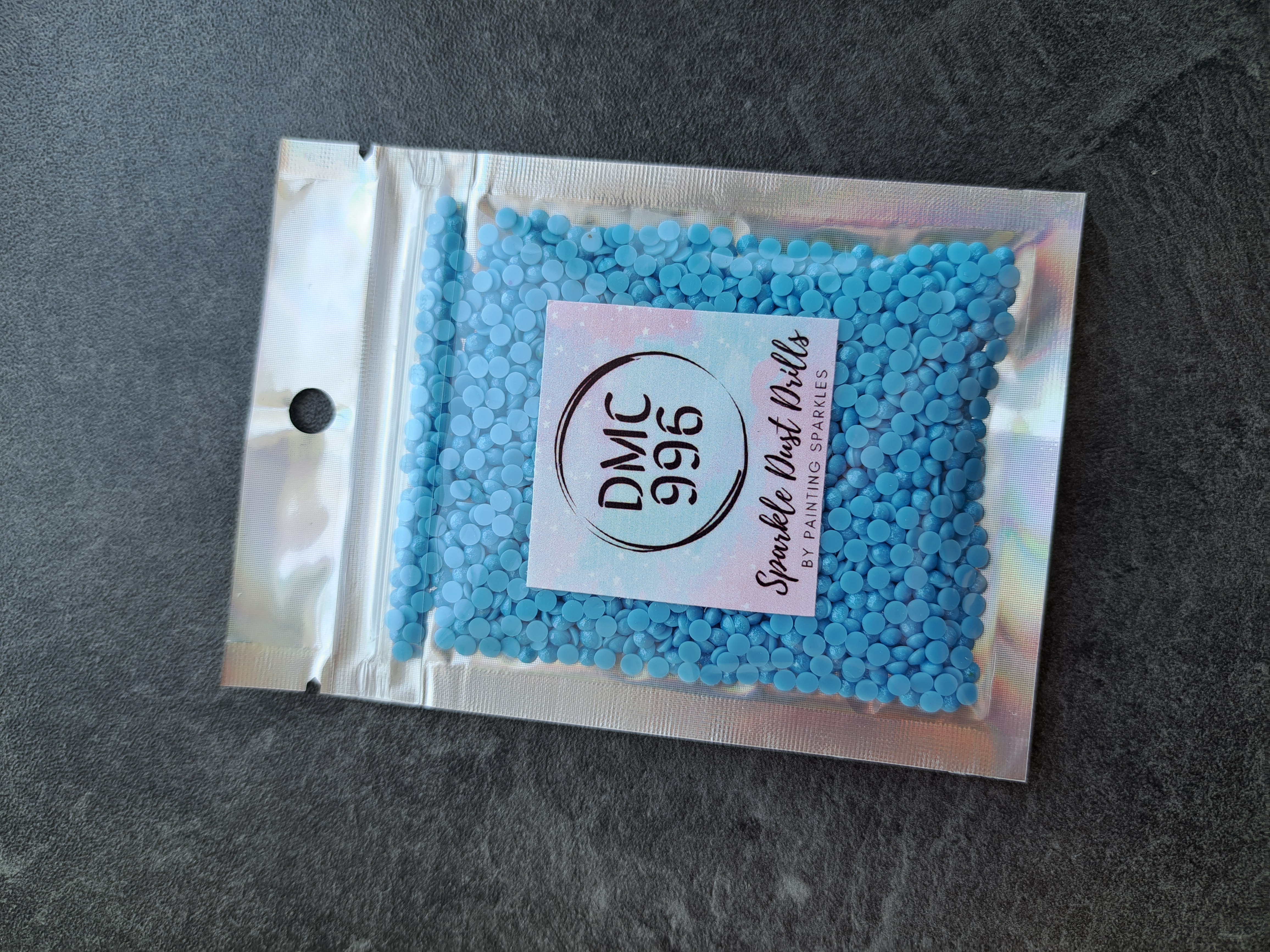 Fairydust Drills Round - DMC #996 - 10 gram Bag