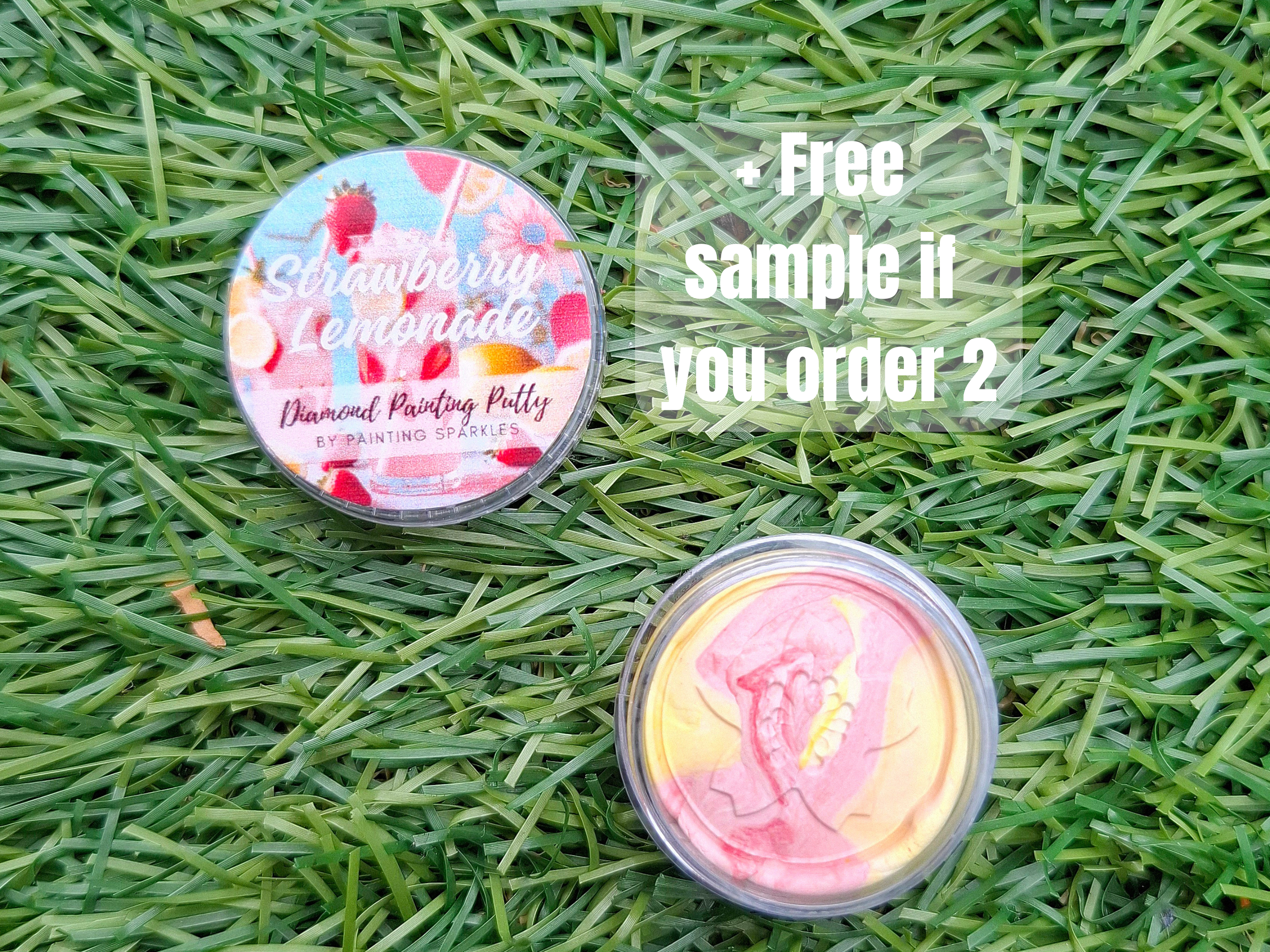 Scented Diamond Painting Putty - Strawberry Lemonade 7 grams