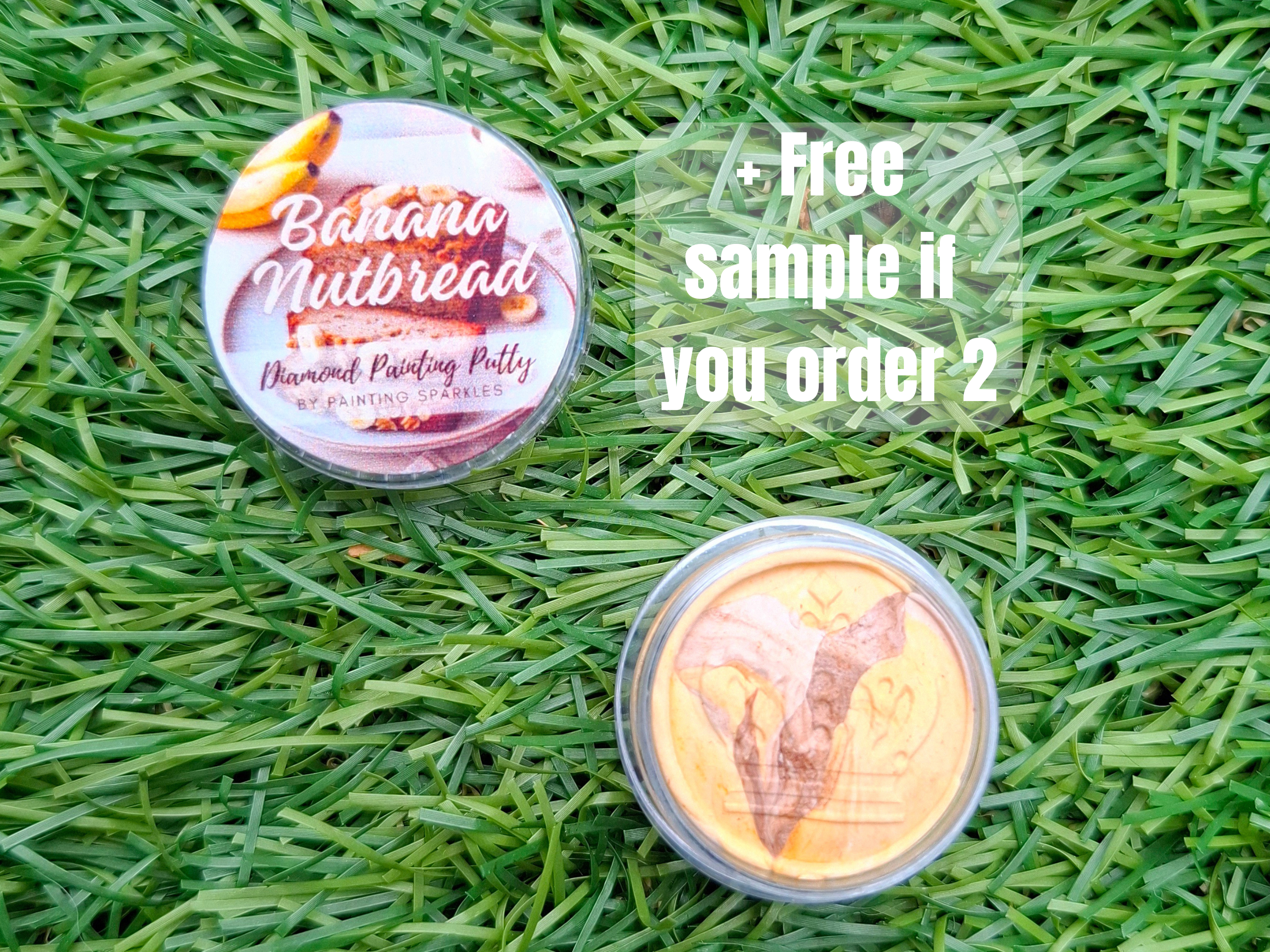 Scented Diamond Painting Putty - Banana Nutbread 7 grams