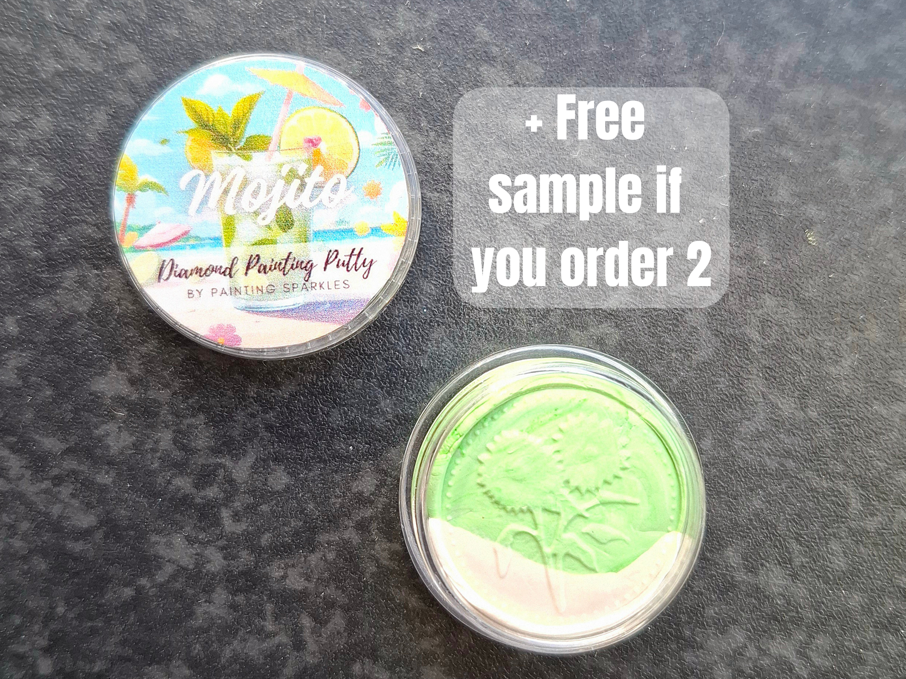 Scented Diamond Painting Putty - Mojito -7 grams