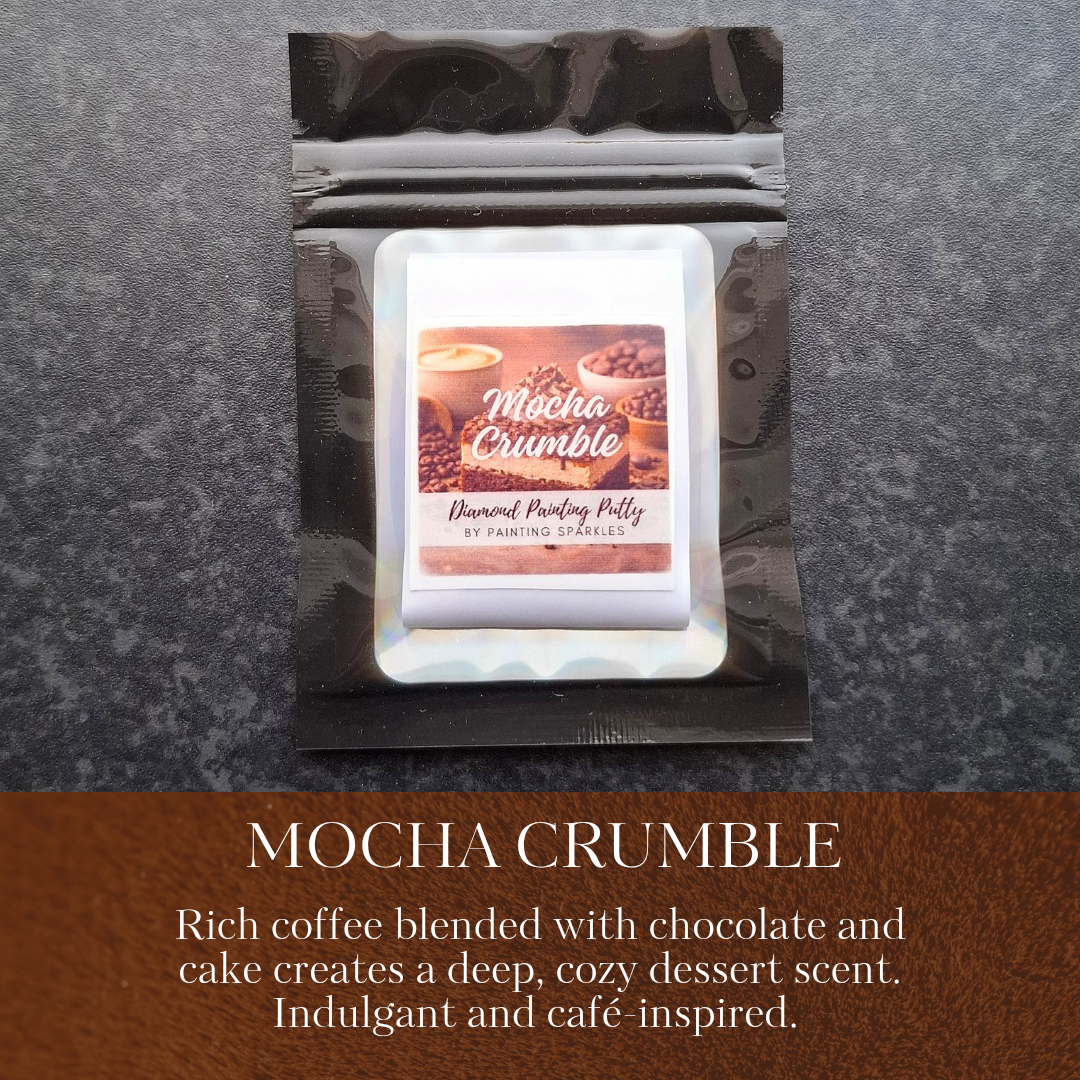 Scented Diamond Painting Putty - Mocha Crumble - 8 grams