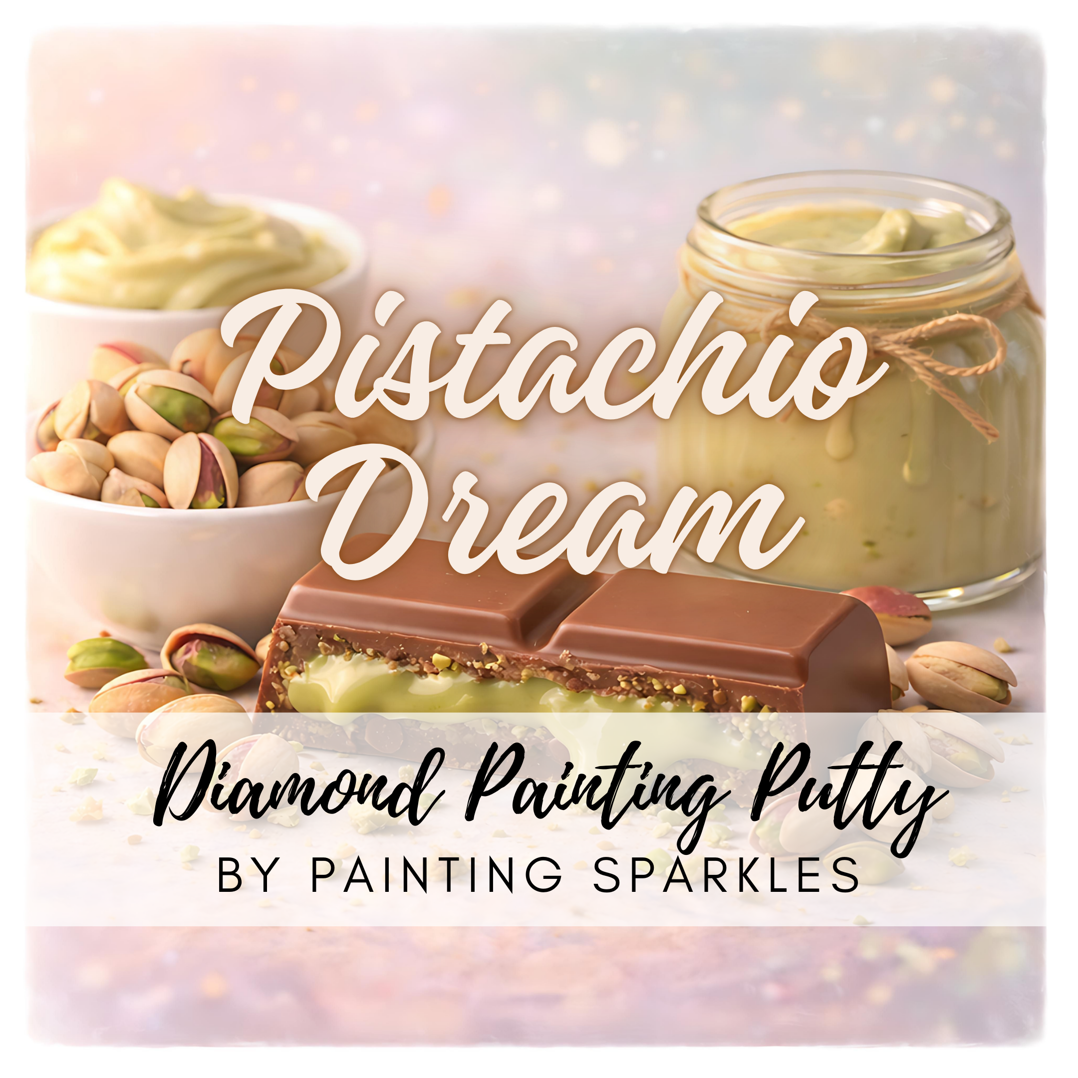 Scented Diamond Painting Putty - Pistachio Dream - 8 grams