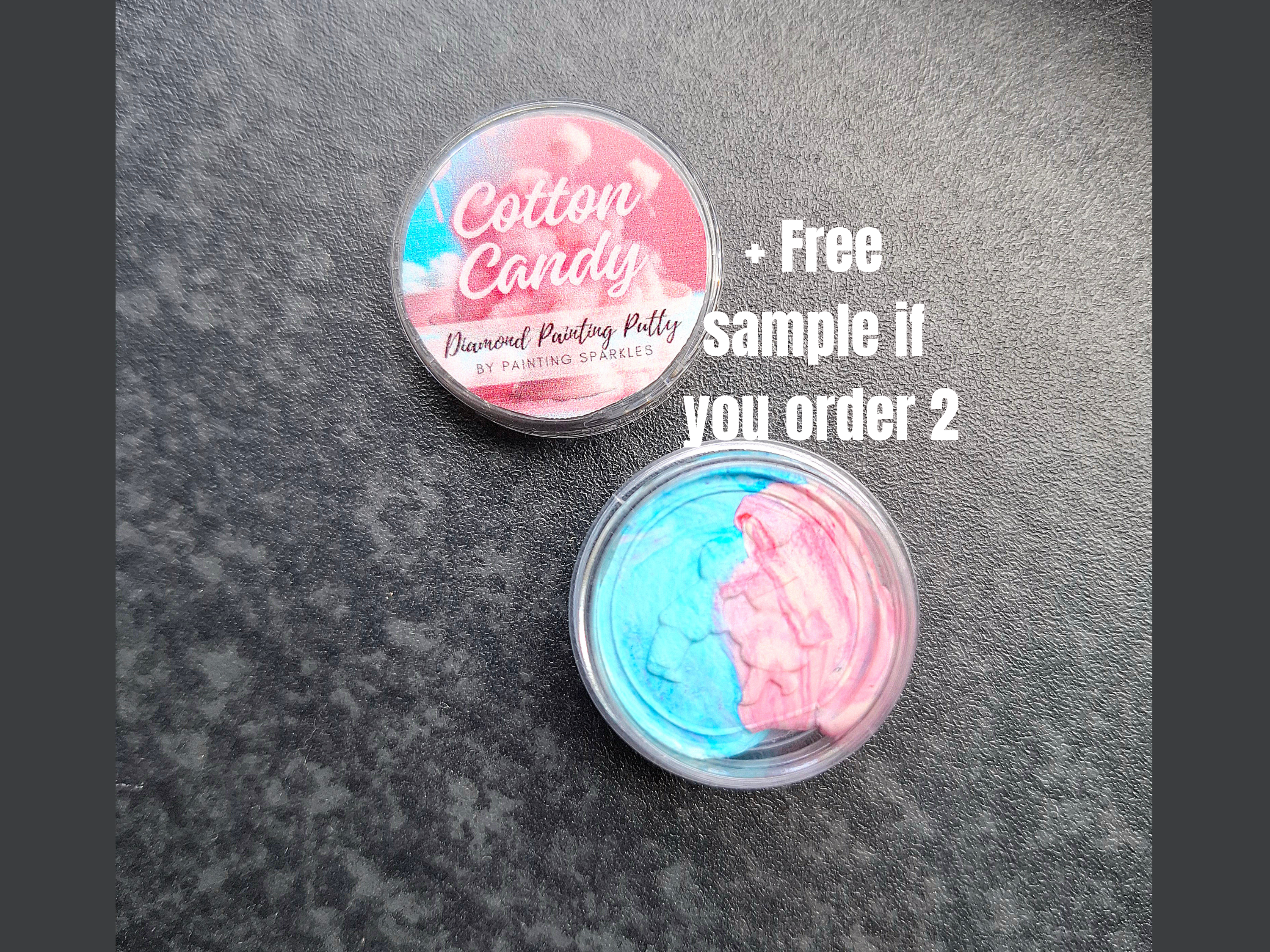 Scented Diamond Painting Putty - Cotton Candy 7 grams
