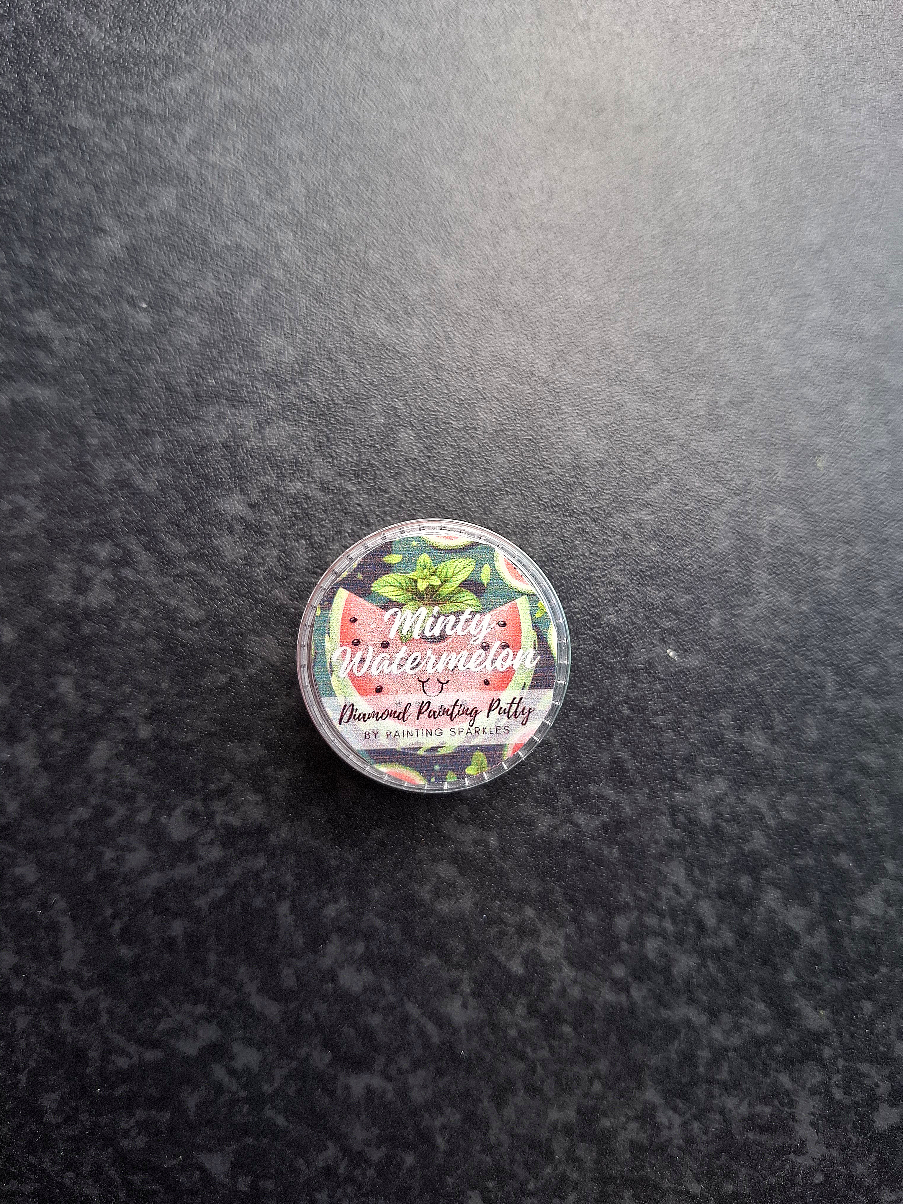 Scented Diamond Painting Putty - Minty Watermelon -7 grams