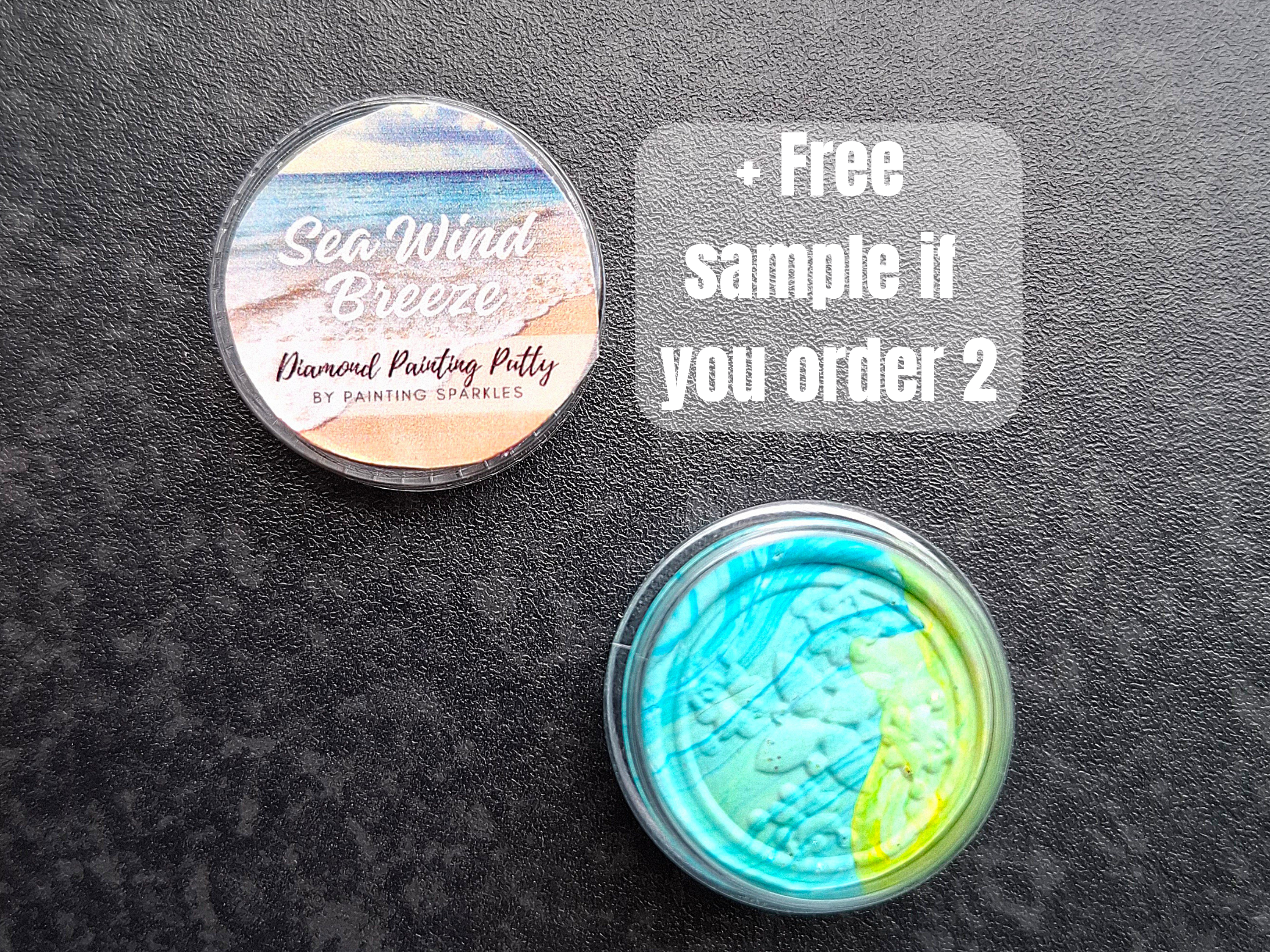Scented Diamond Painting Putty - Sea Wind Breeze  -7 grams