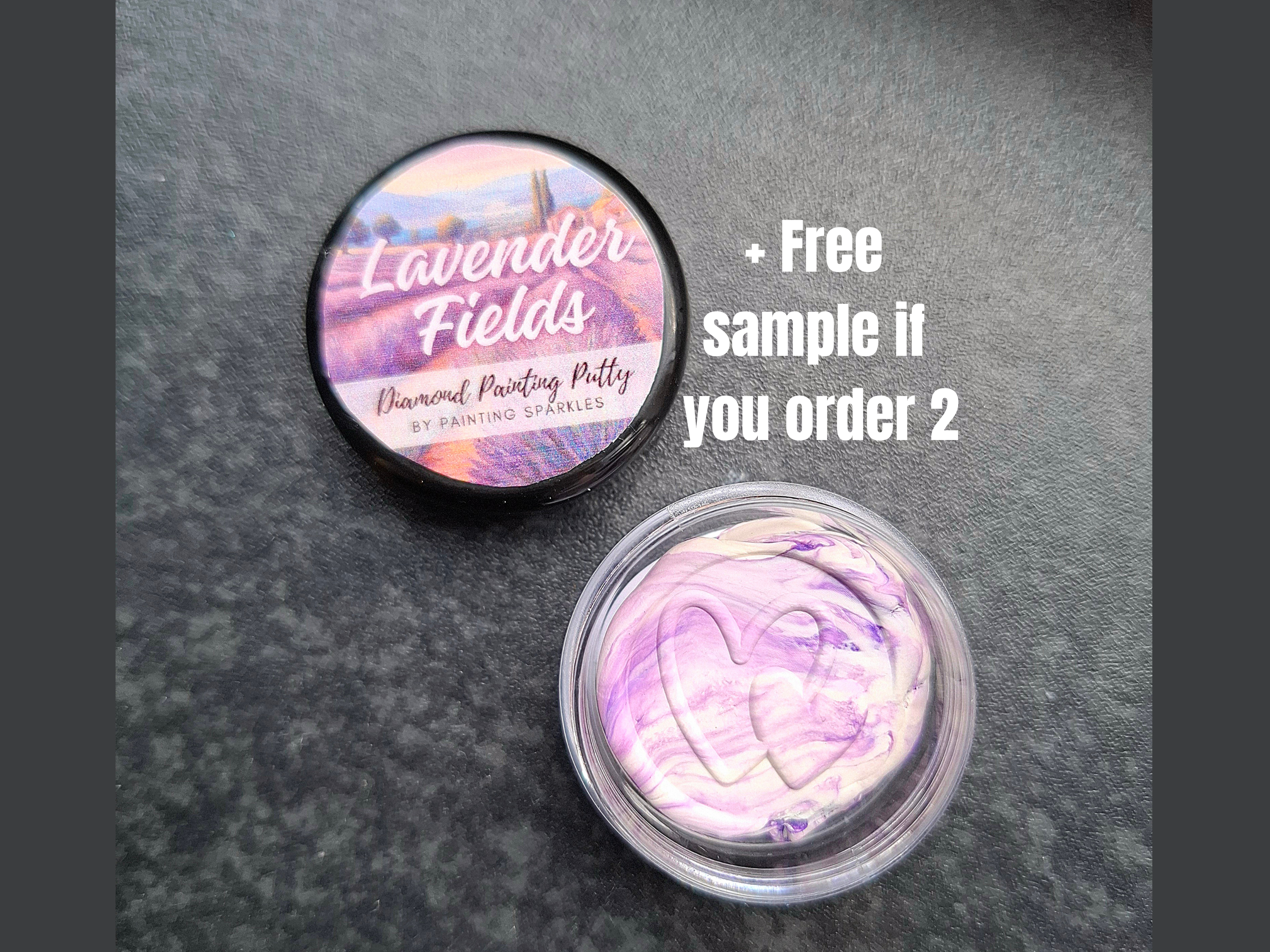 Scented Diamond Painting Putty - Lavender Fields XL 