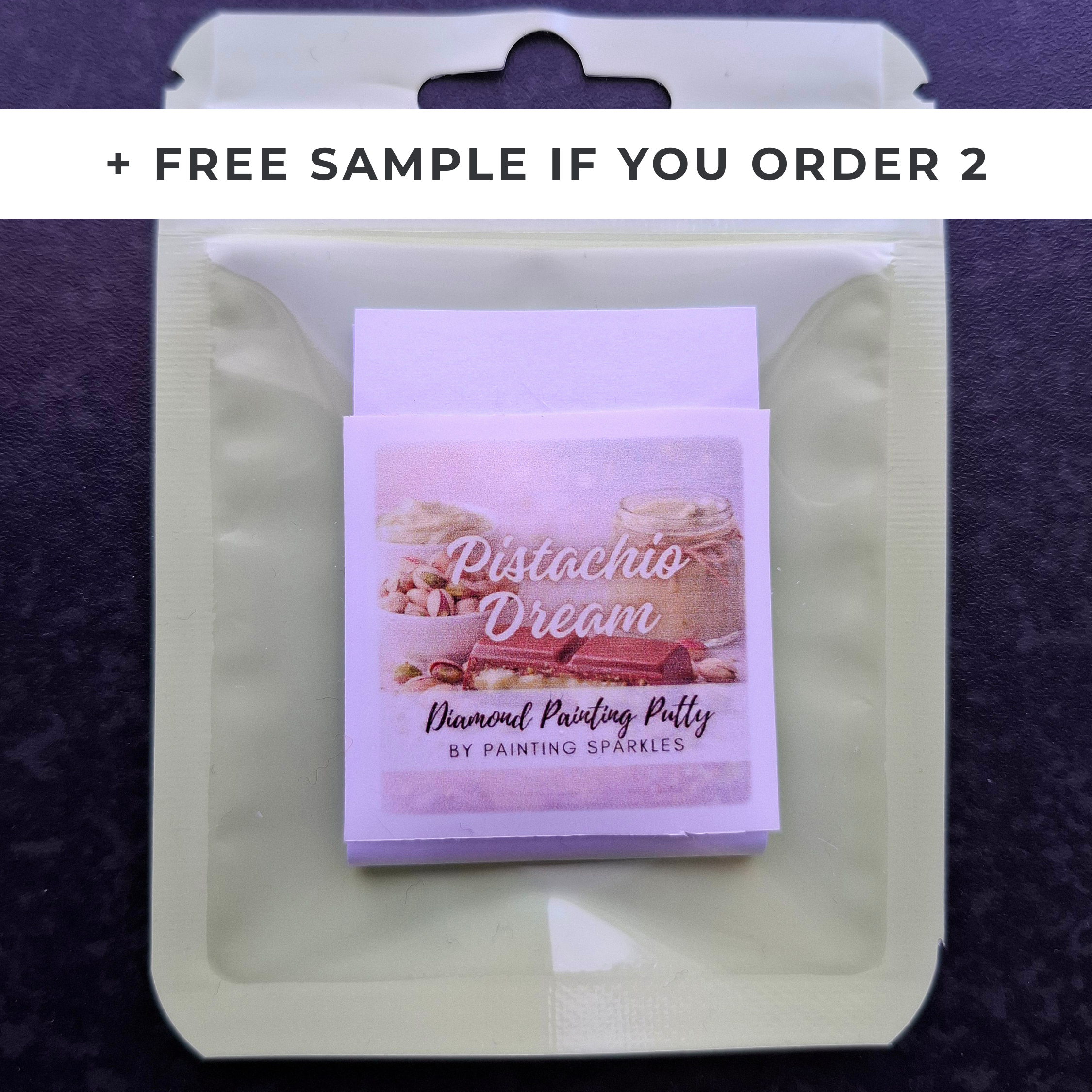 Scented Diamond Painting Putty - Pistachio Dream - 8 grams