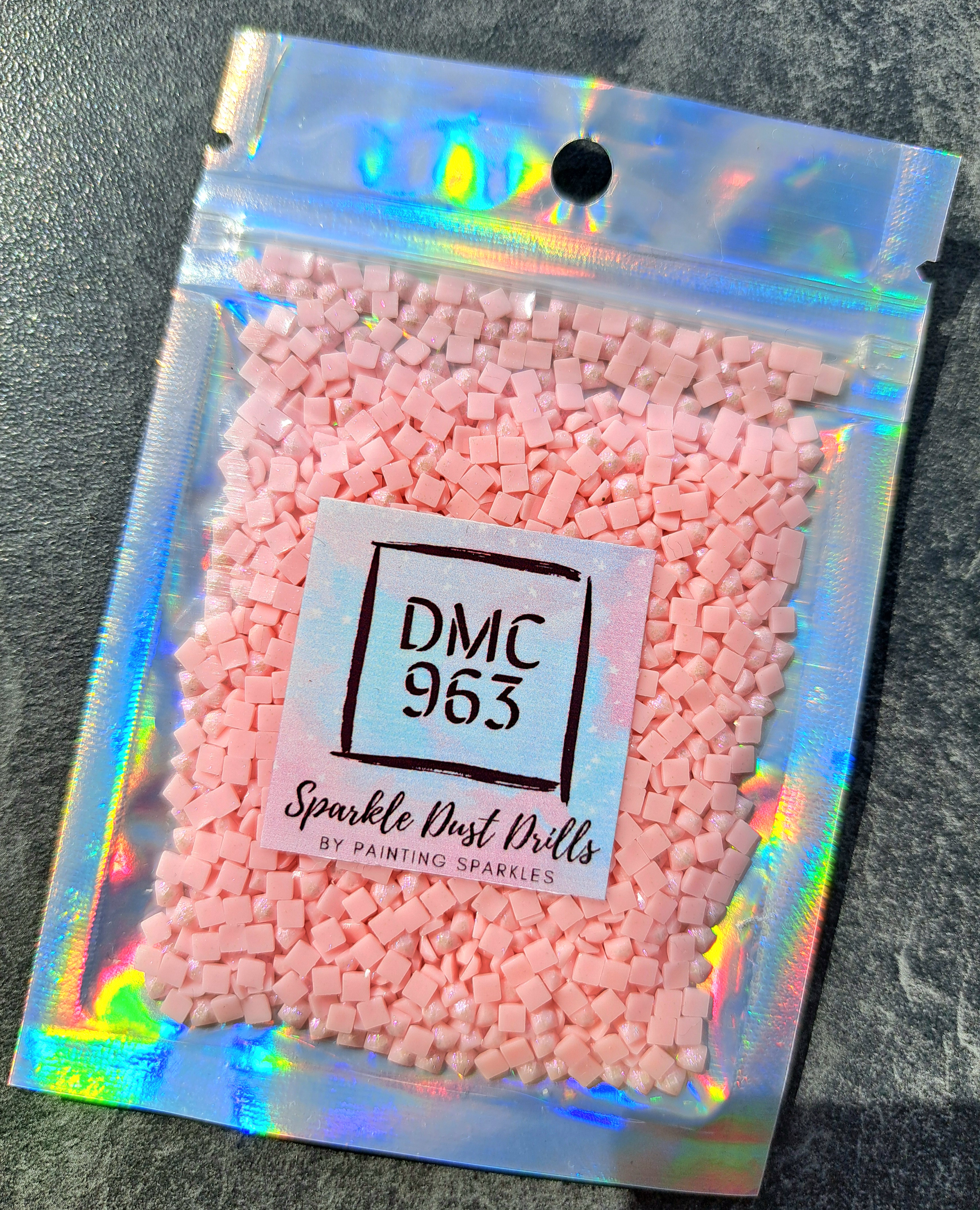 Fairydust Drills Square - DMC #963 - 10 gram Bag