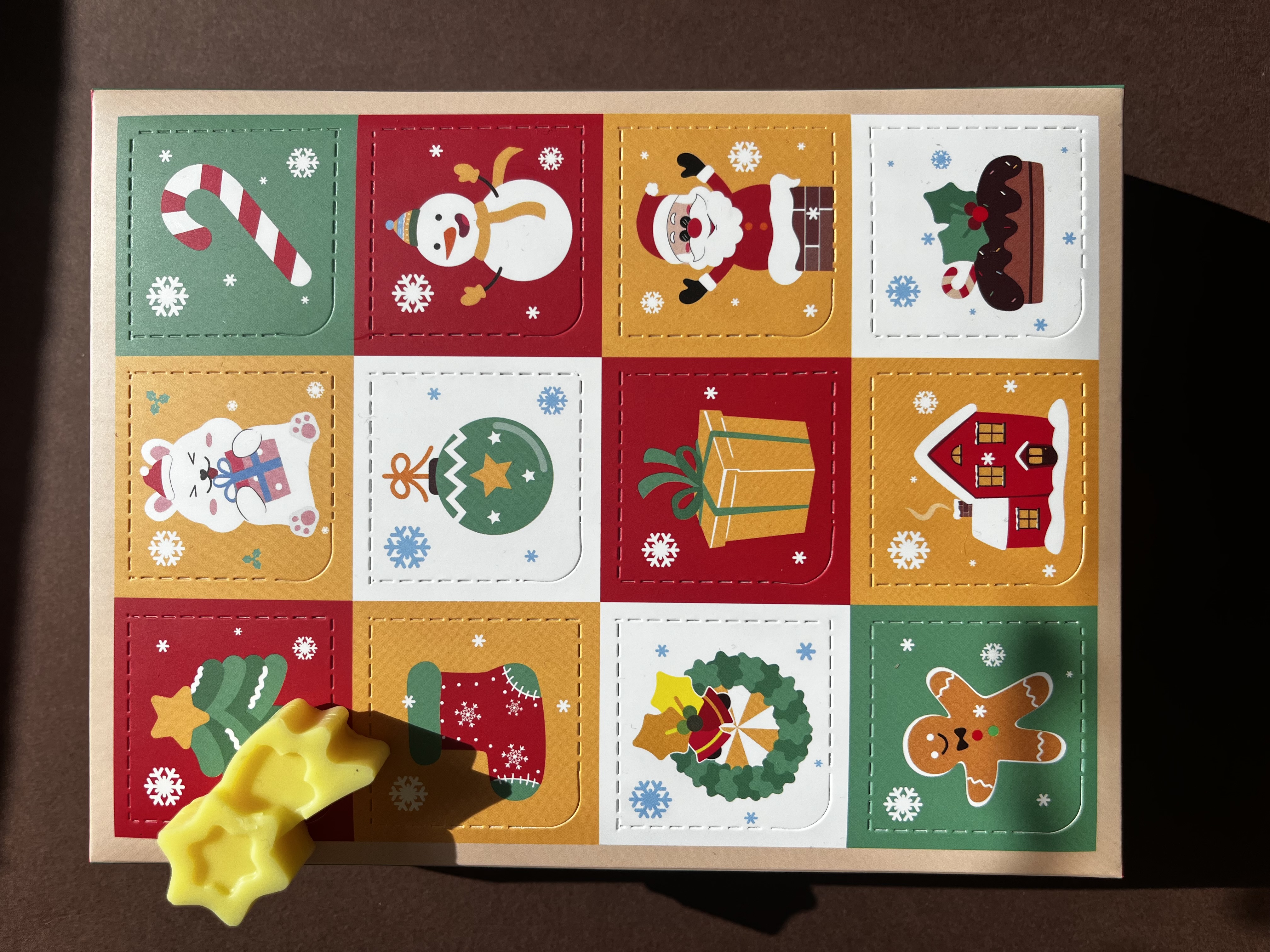Calendario de adviento wax melts 12 días