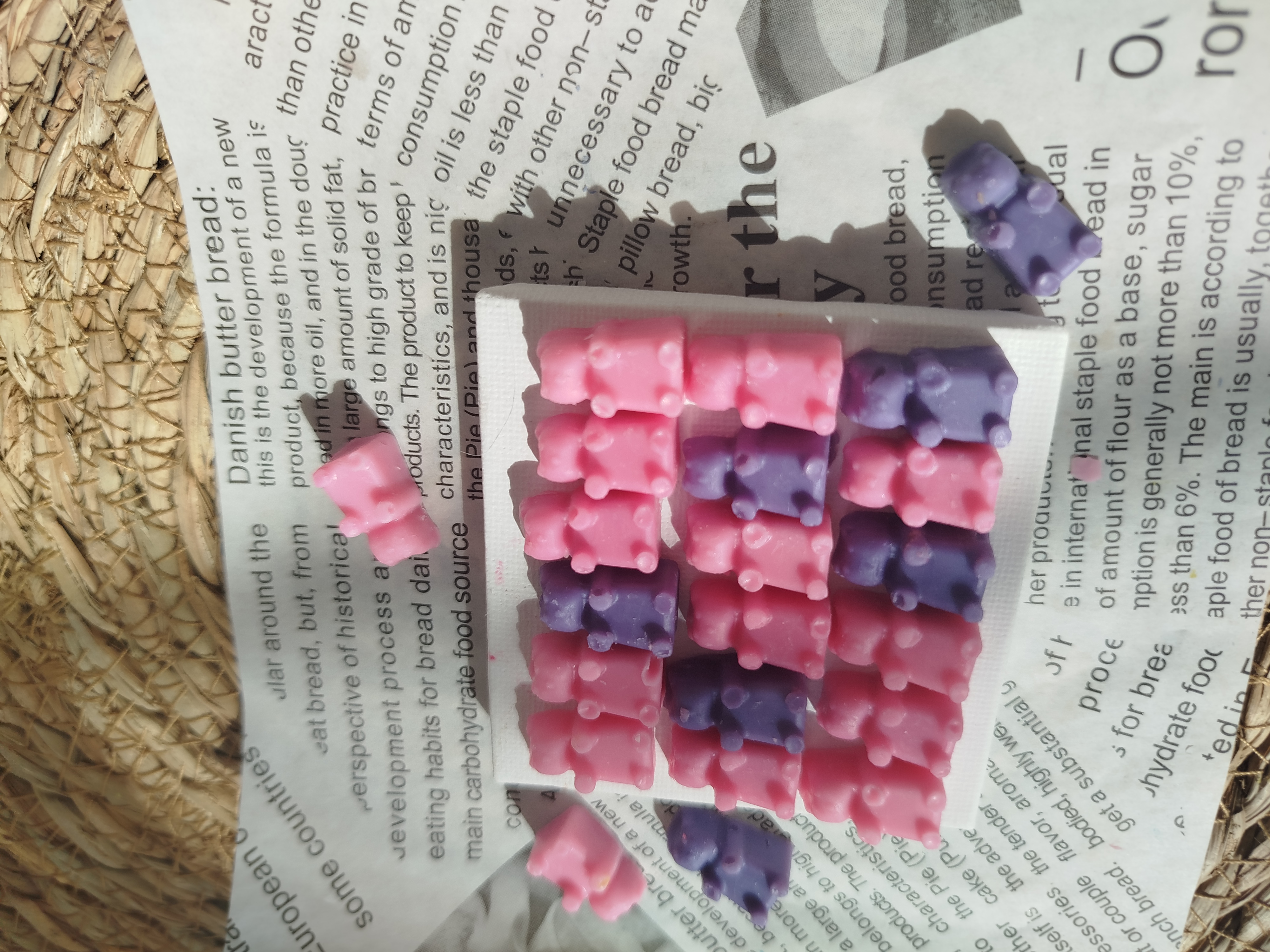 Wax melts: Dulce infancia.