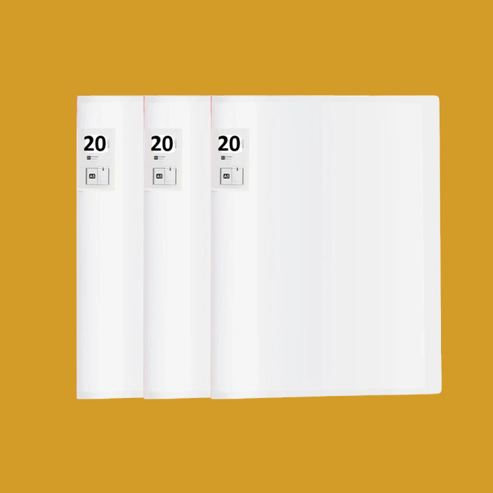 Clear Holder A3 20 lembar