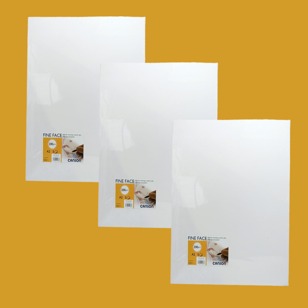 Drawing Paper Canson Fine Face - A3-A2