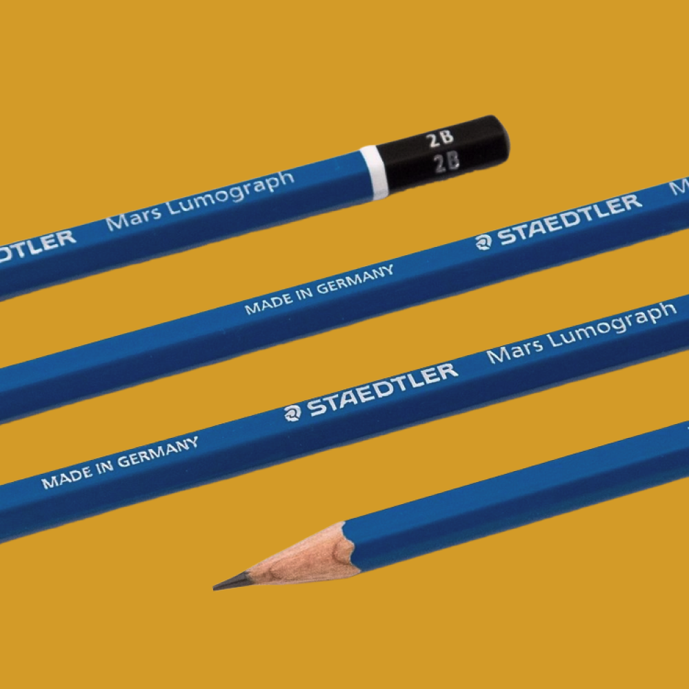 Pensil Staedler Mars Lumograph - 10H-12B