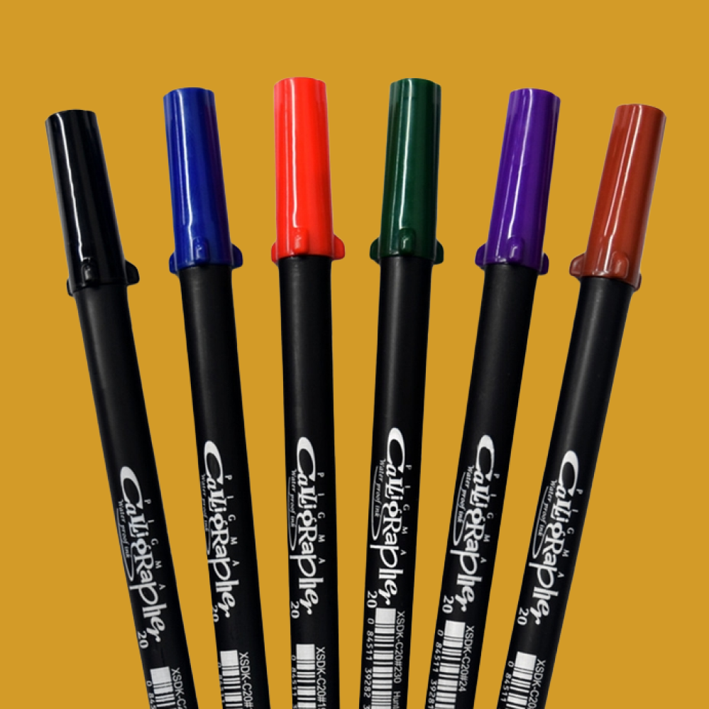 Drawing Pen Sakura Pigma Calligrapher - 10-30