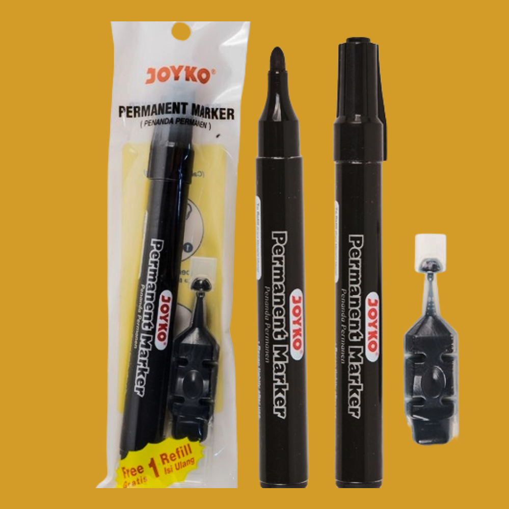 Spidol Joyko Plus Refill - Hitam