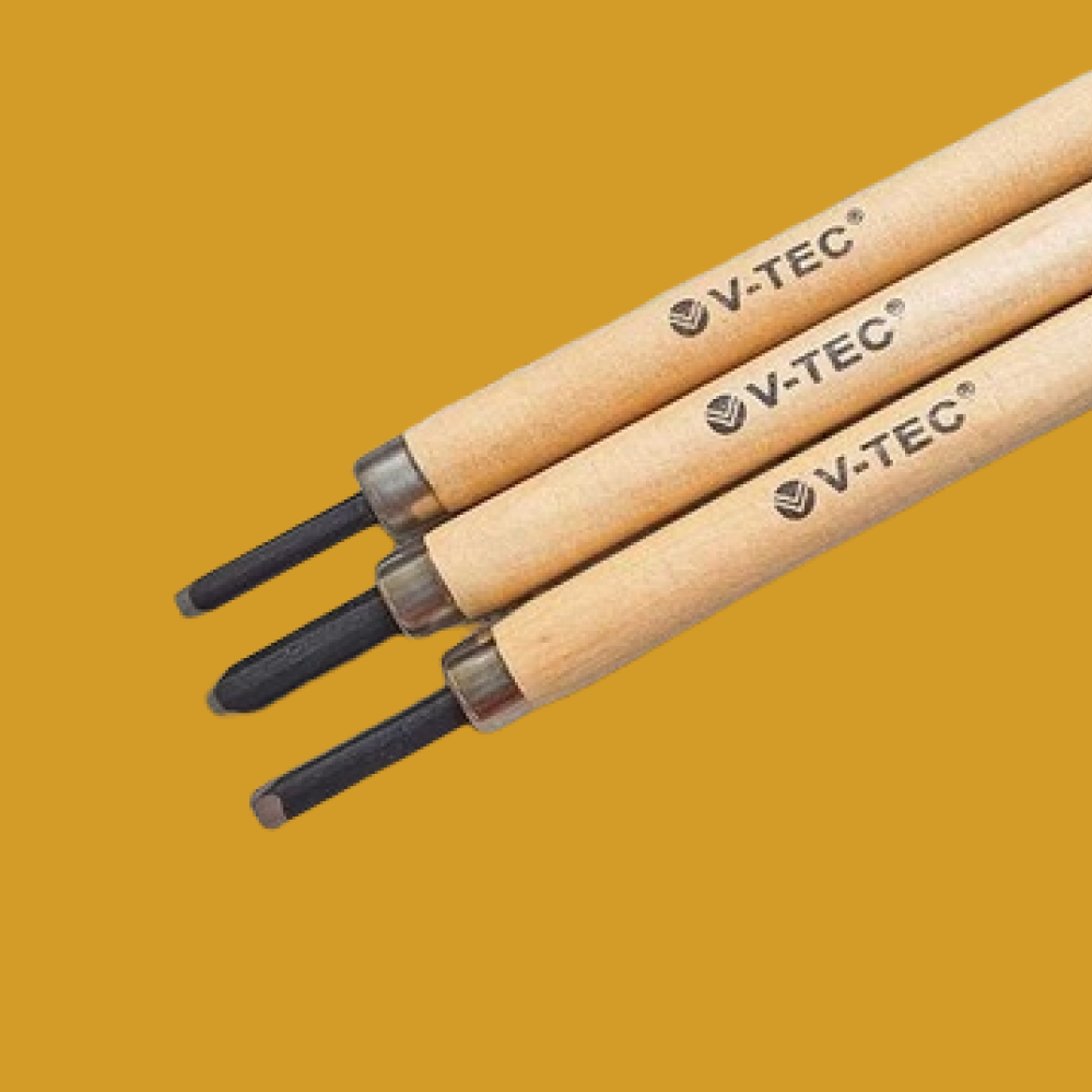 Alat Pahat/Cukil Vtec - 3 Pisau