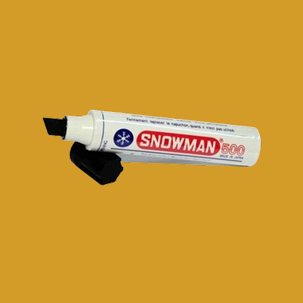 Spidol Snowman Jumbo - Hitam